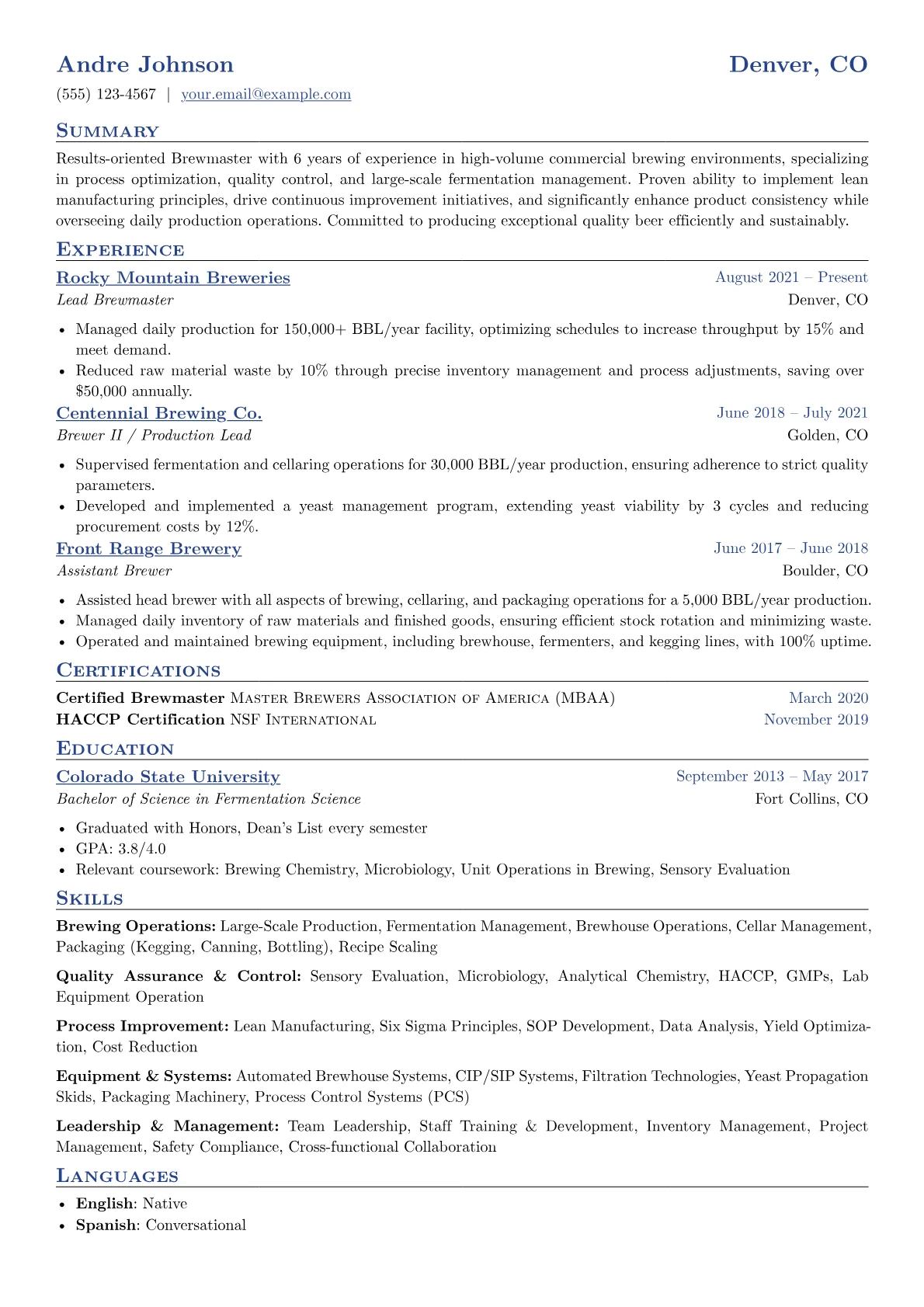 Brewing Operations version - Page 1