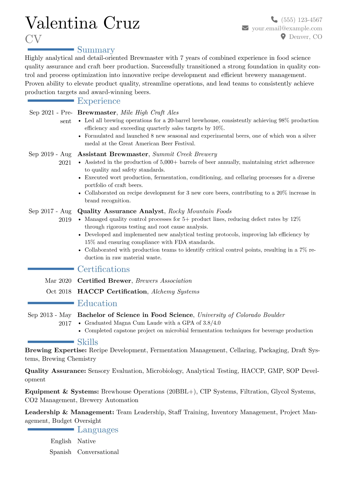 Career changer version - Page 1