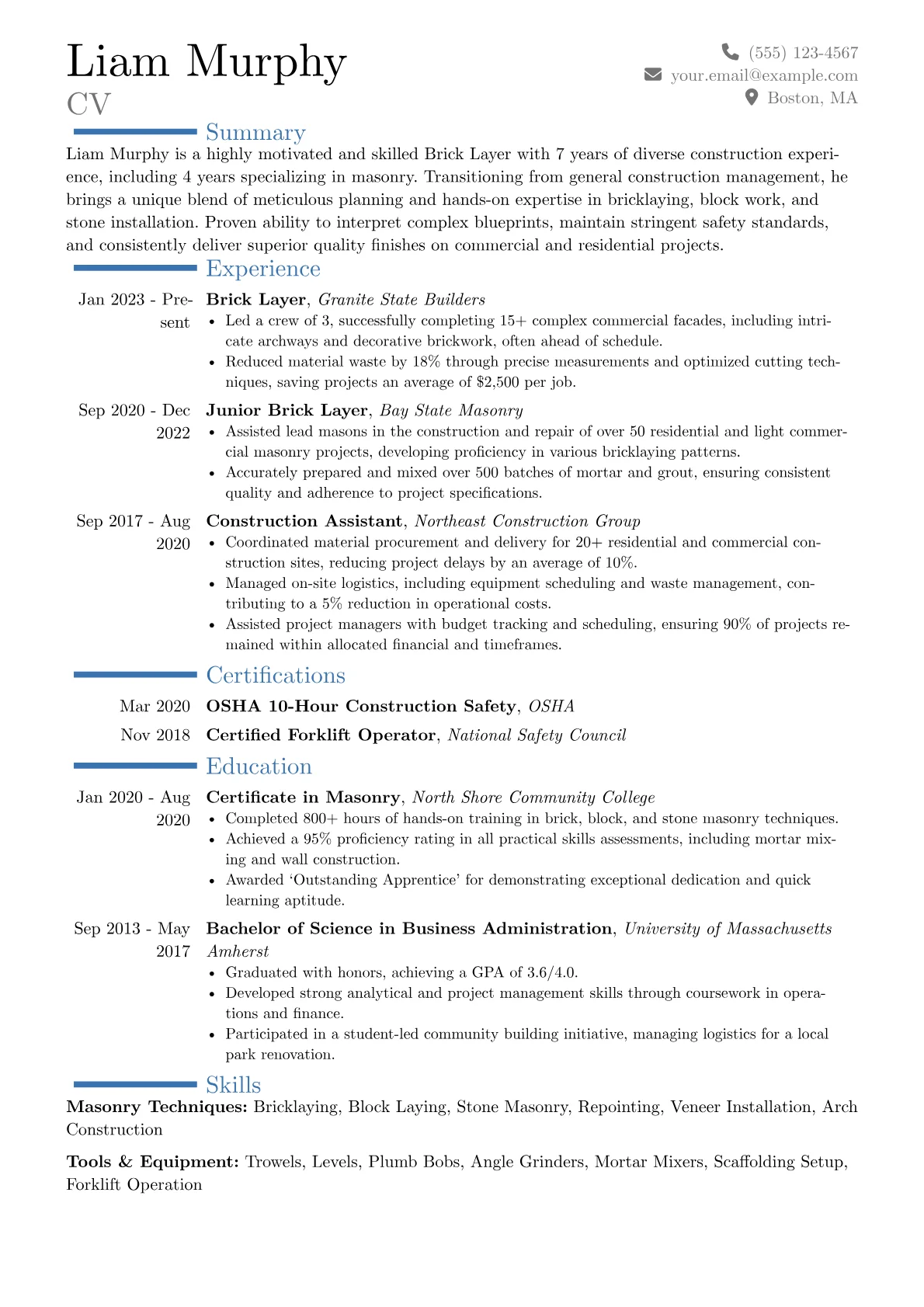 Career changer version - Page 1