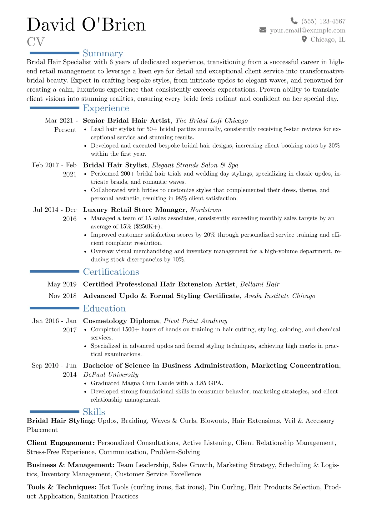 Career changer version - Page 1