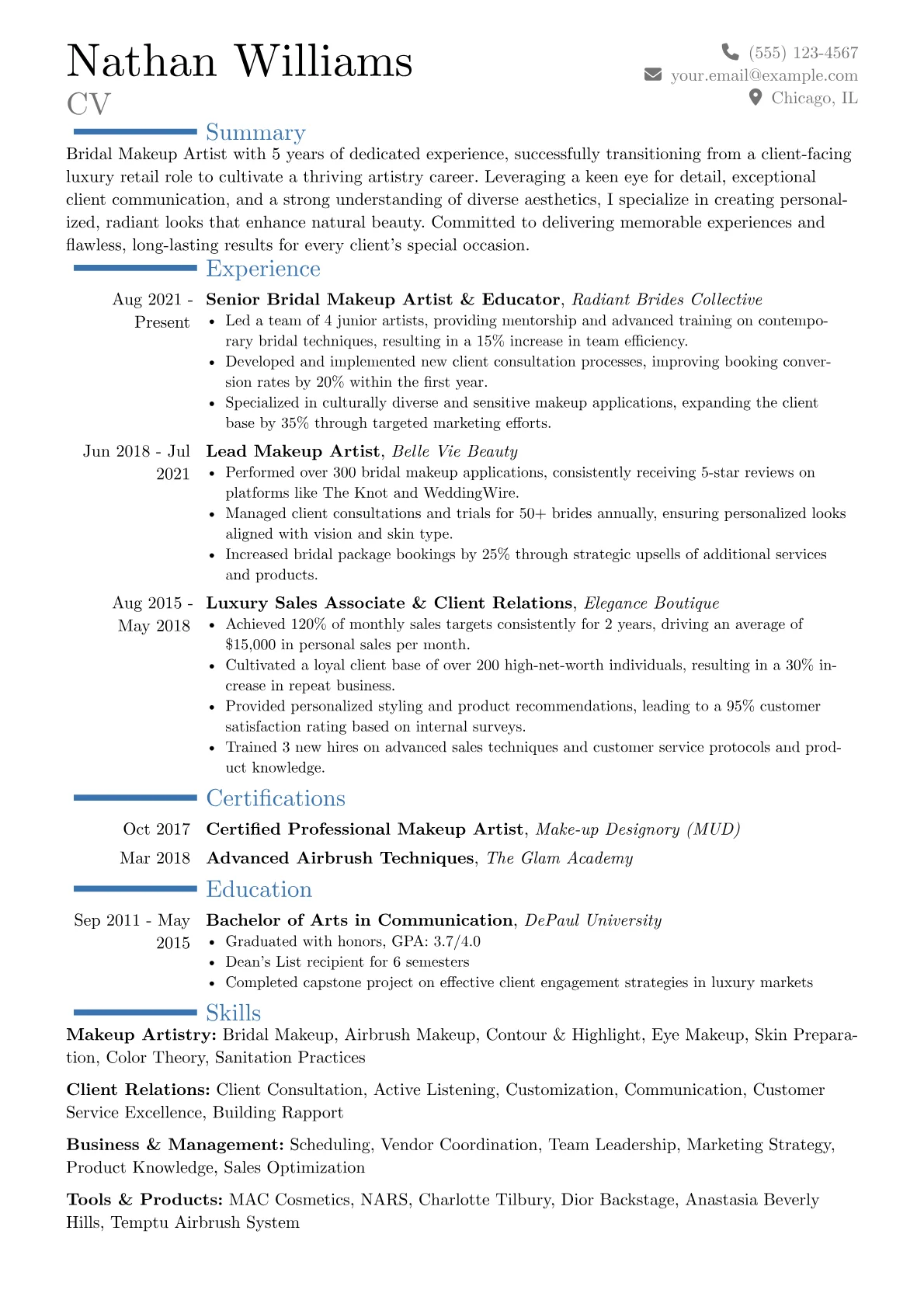 Career changer version - Page 1