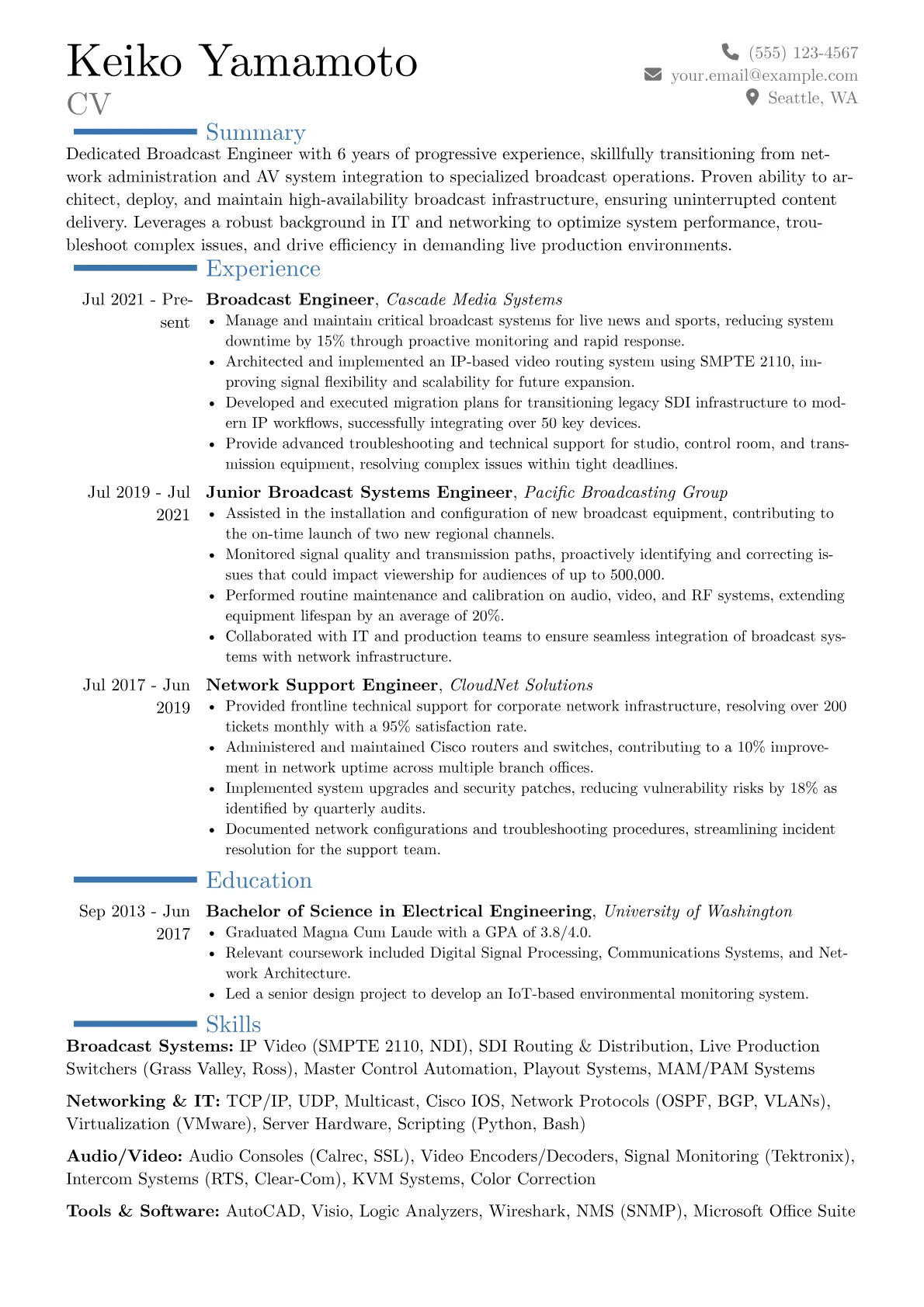 Career changer version - Page 1