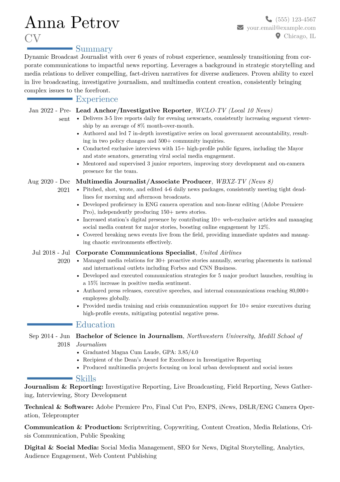 Career changer version - Page 1