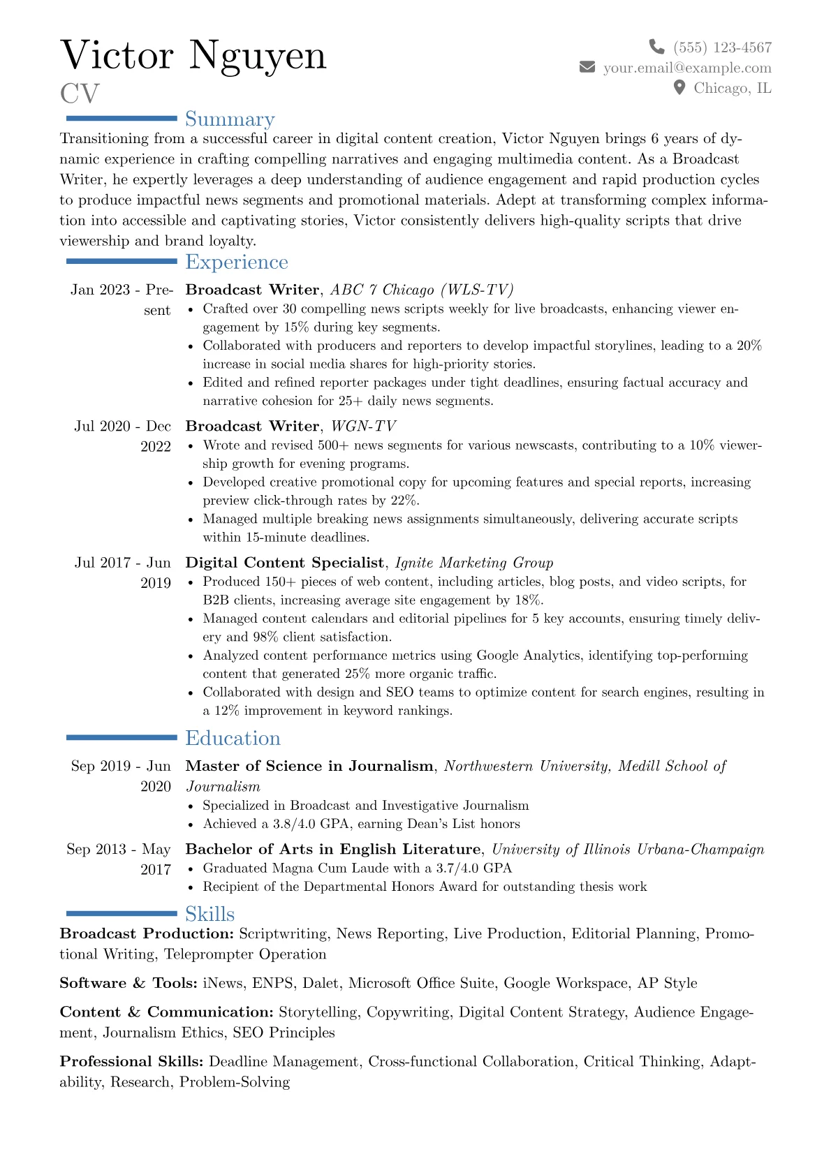 Career changer version - Page 1