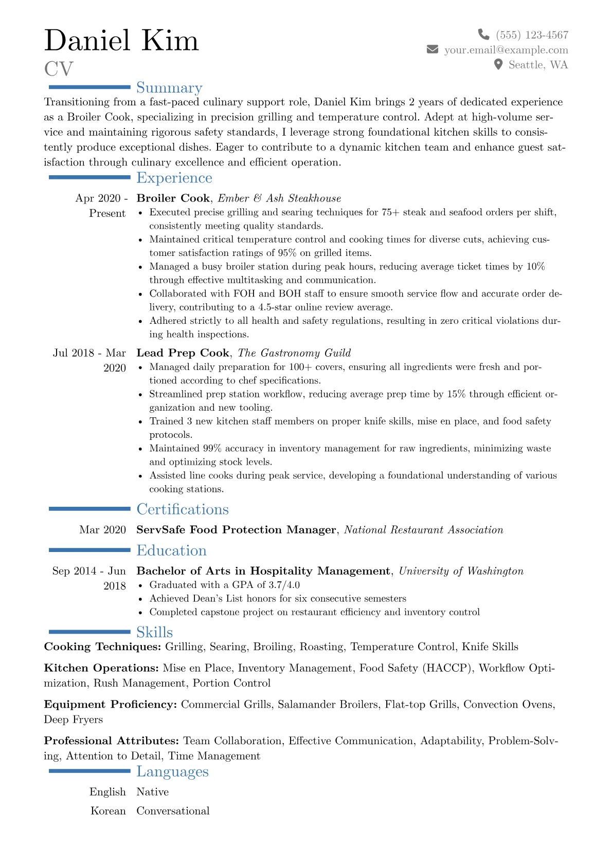 Career changer version - Page 1