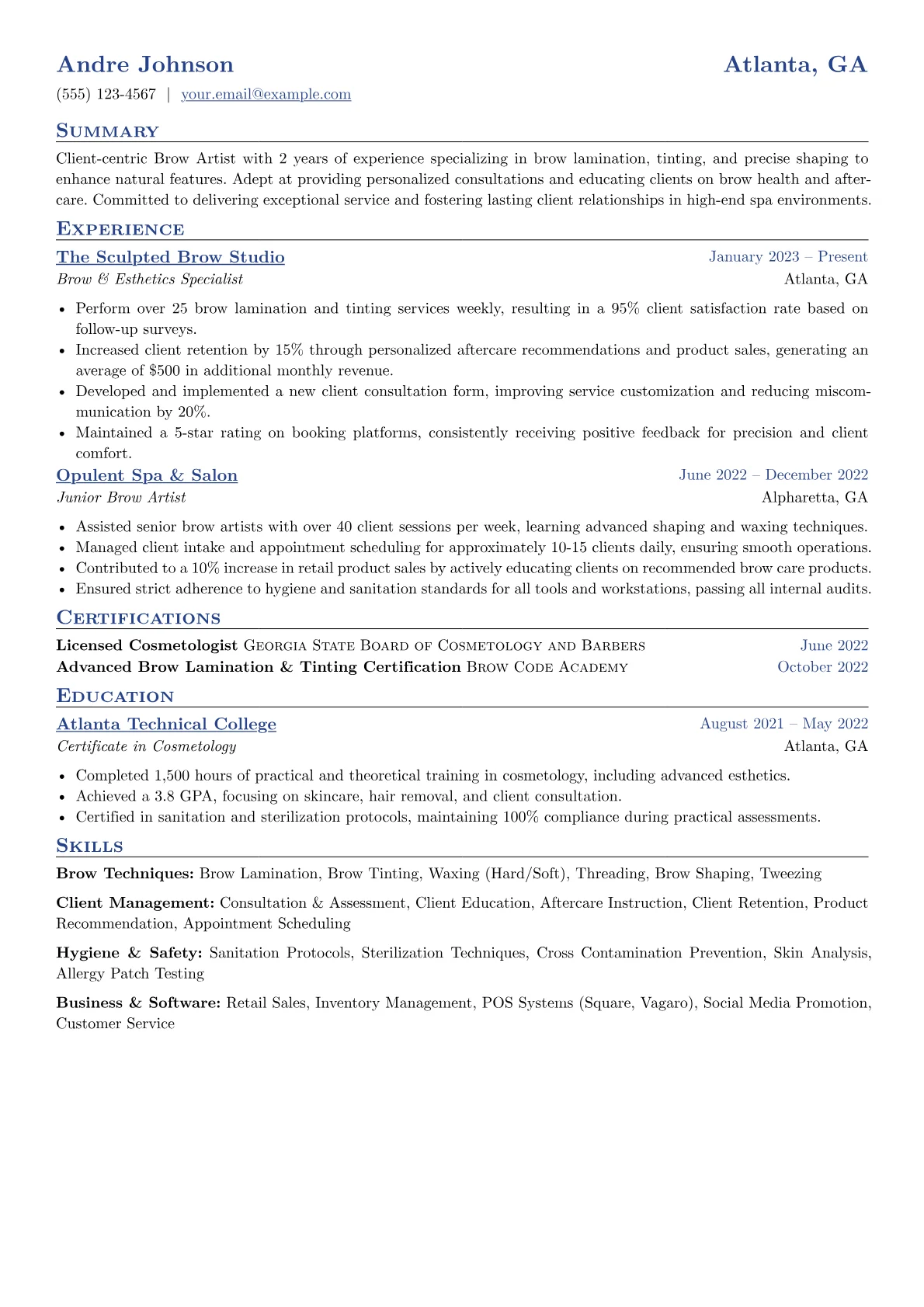 Advanced Brow version - Page 1