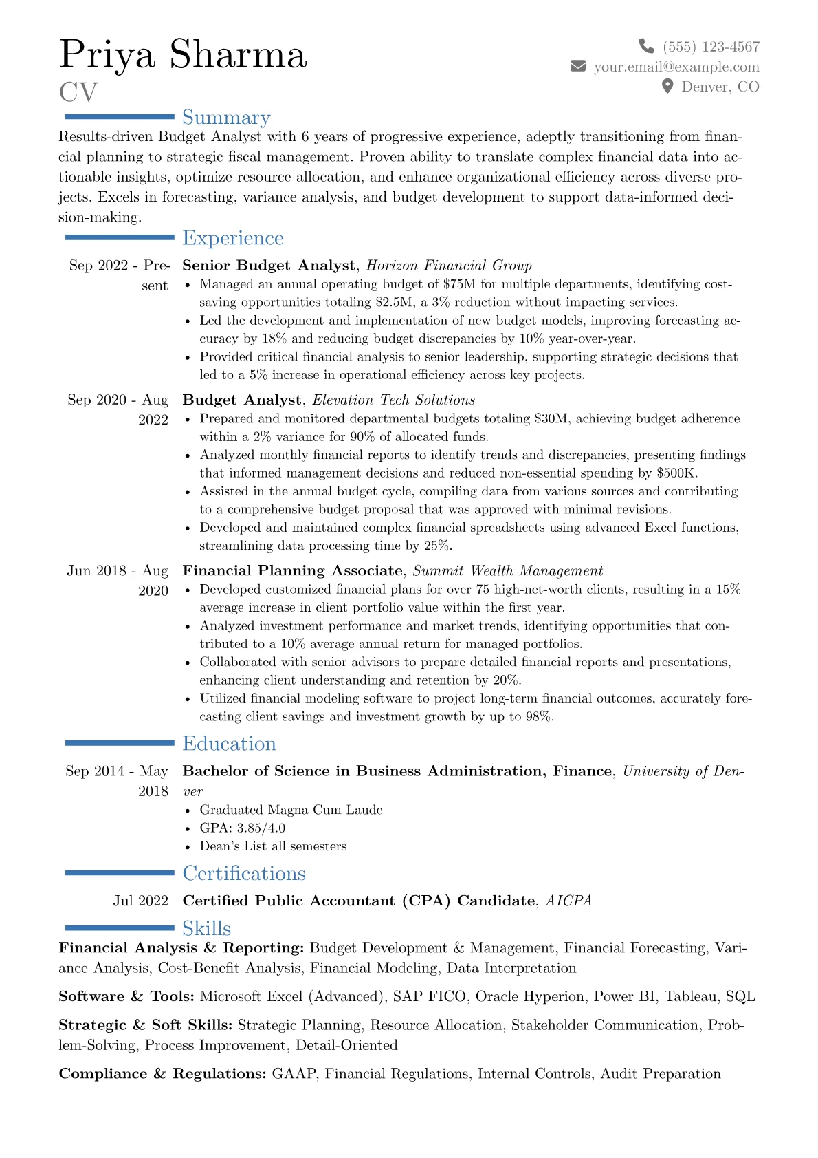 Career changer version - Page 1