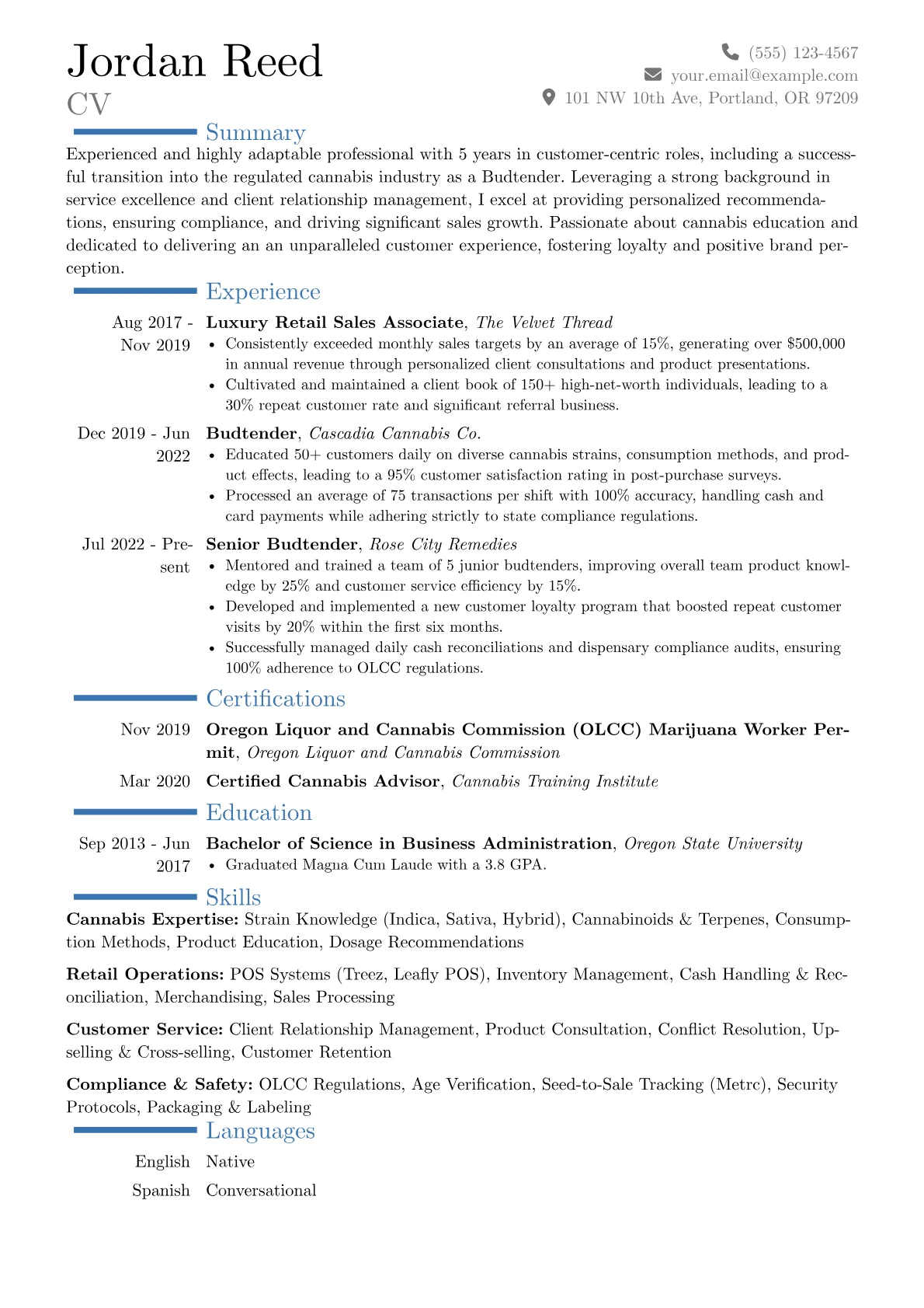 Career changer version - Page 1