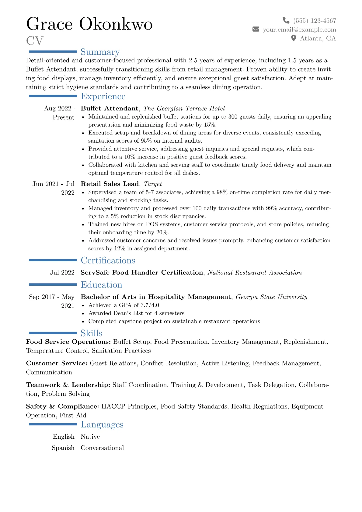 Career changer version - Page 1