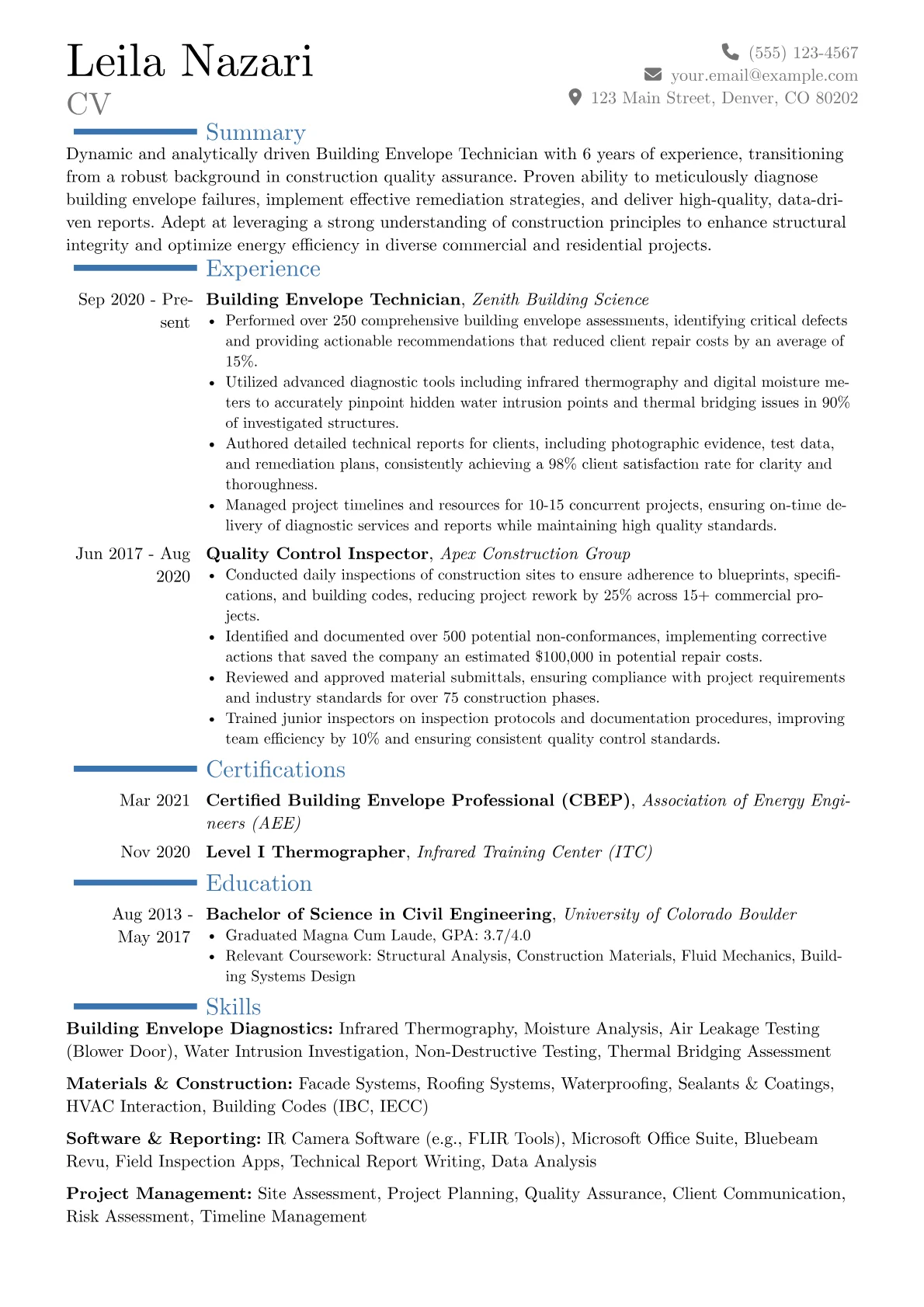 Career changer version - Page 1