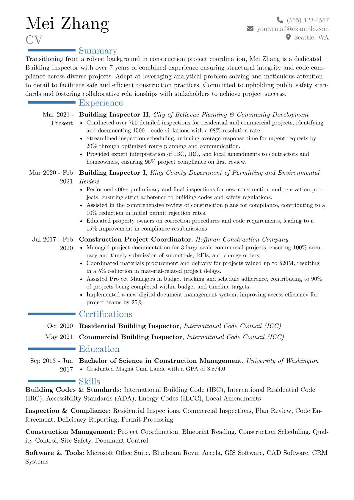 Career changer version - Page 1