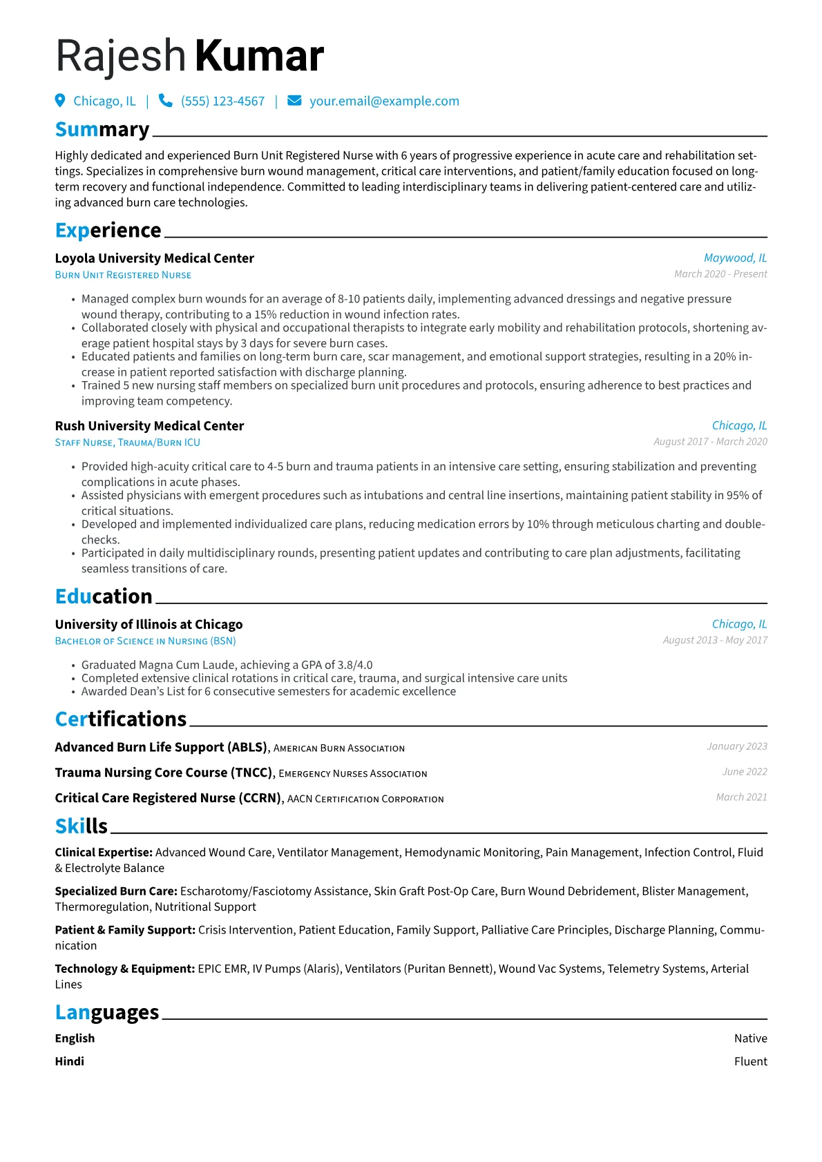 Comprehensive Burn version - Page 1