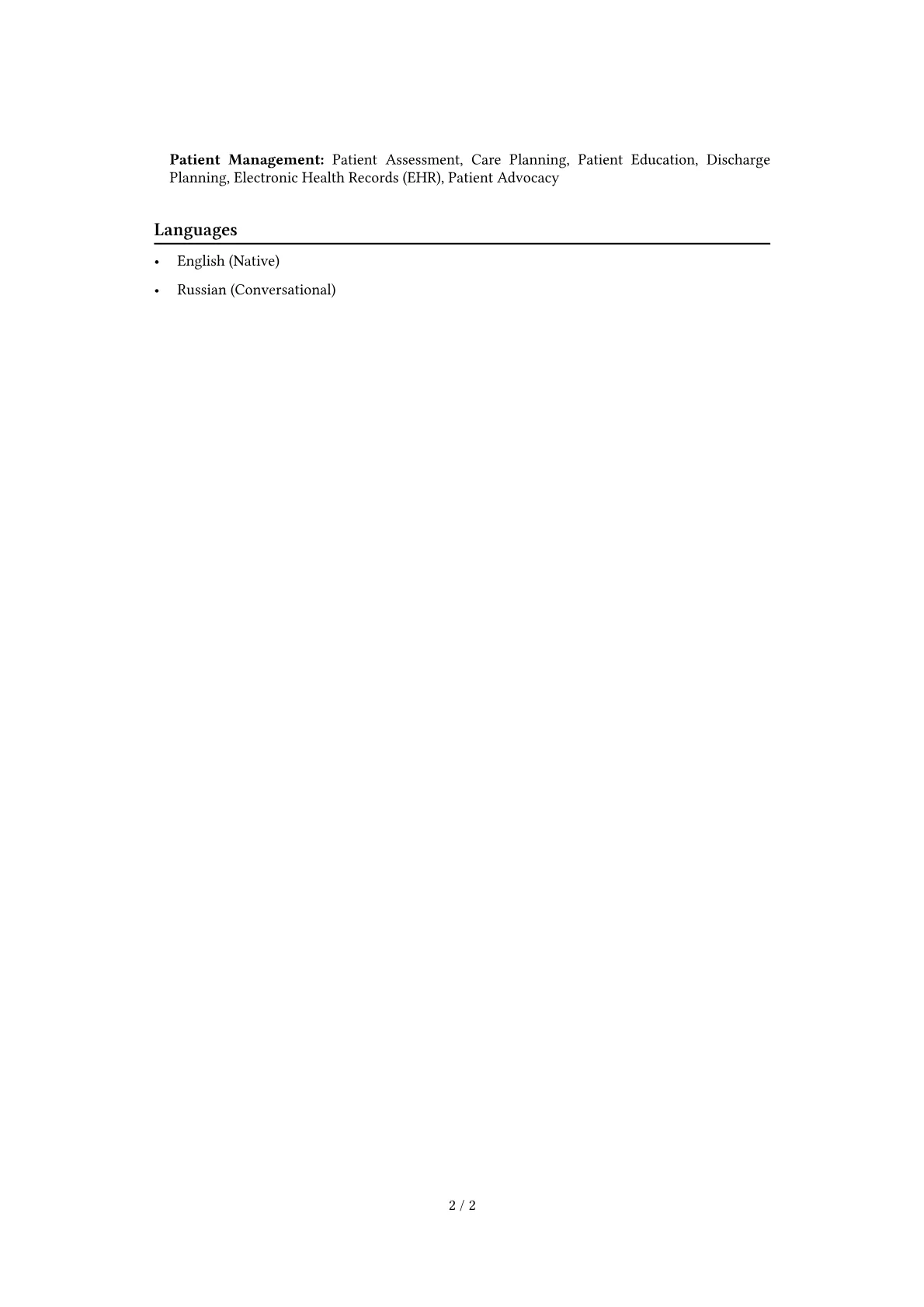 Career changer version - Page 2