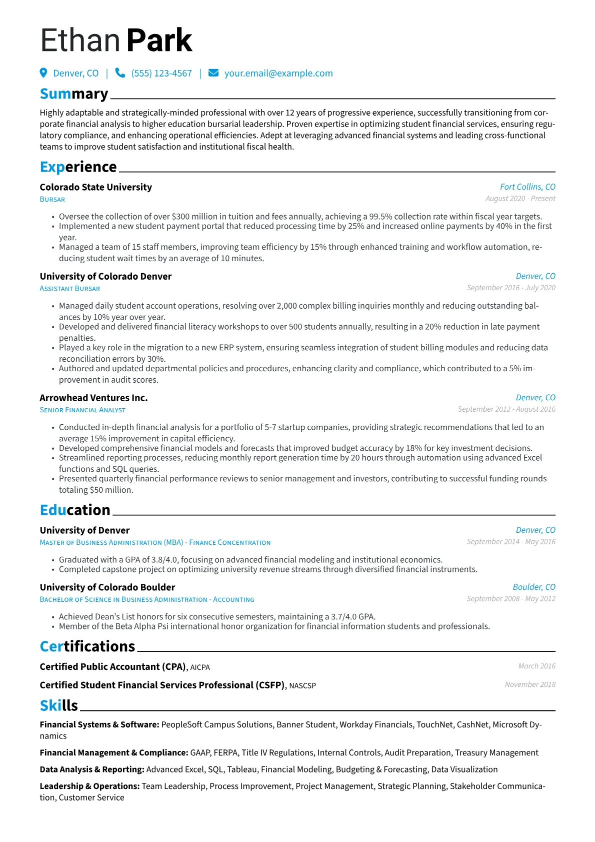 Career changer version - Page 1