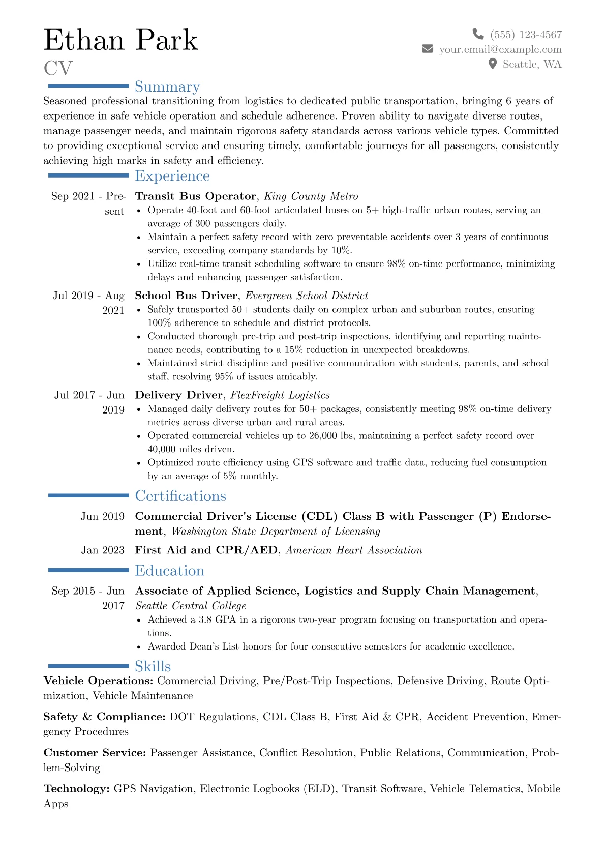 Career changer version - Page 1