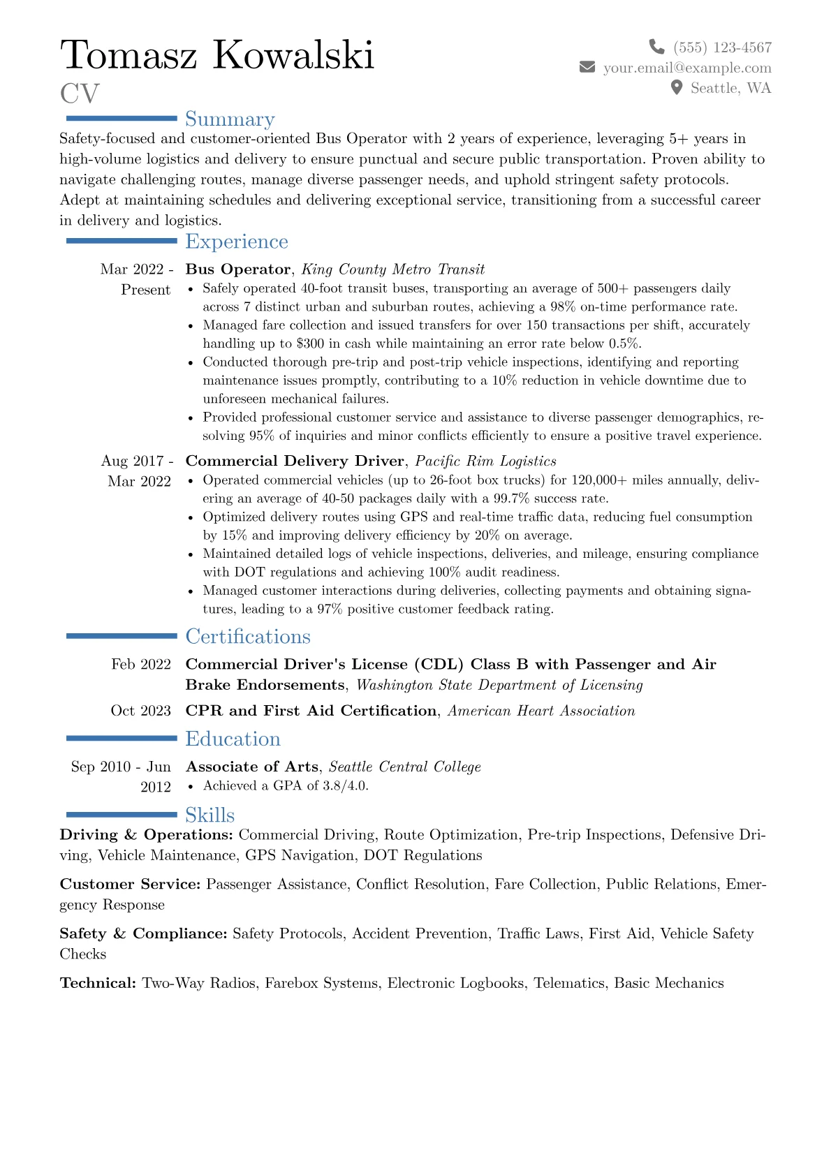 Career changer version - Page 1