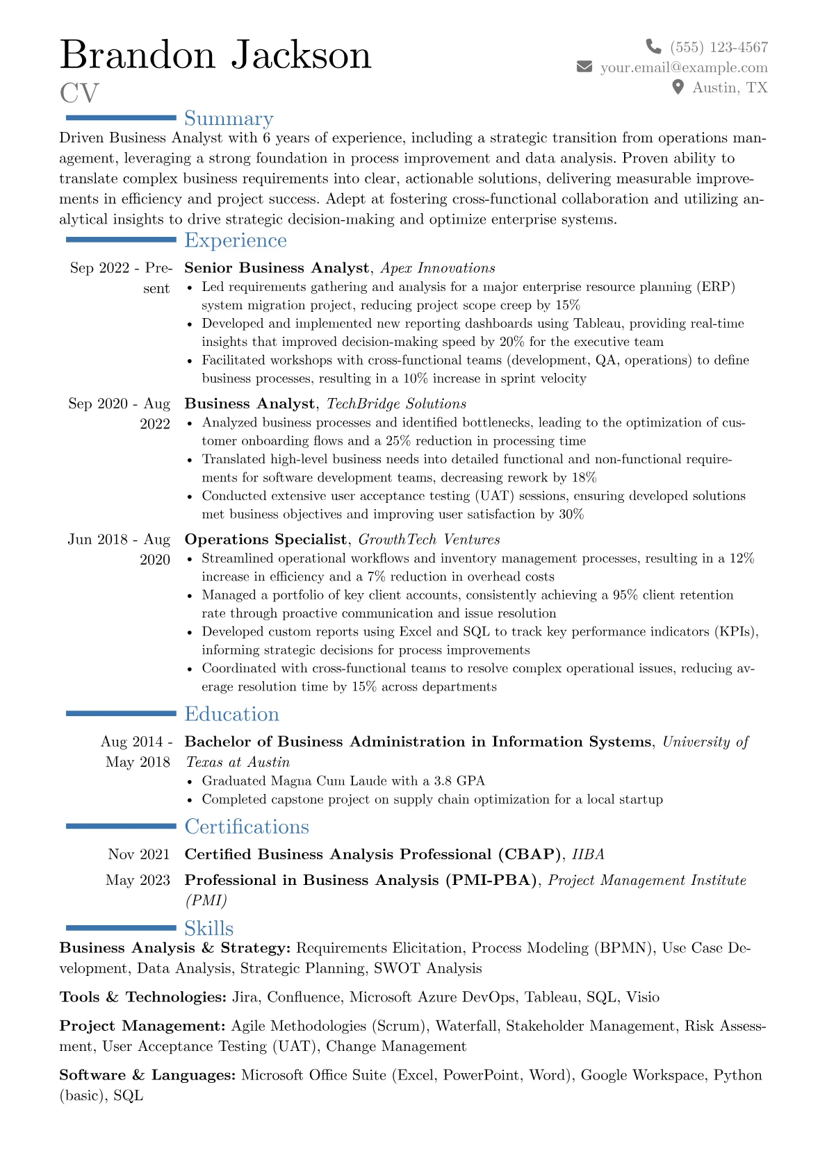 Career changer version - Page 1