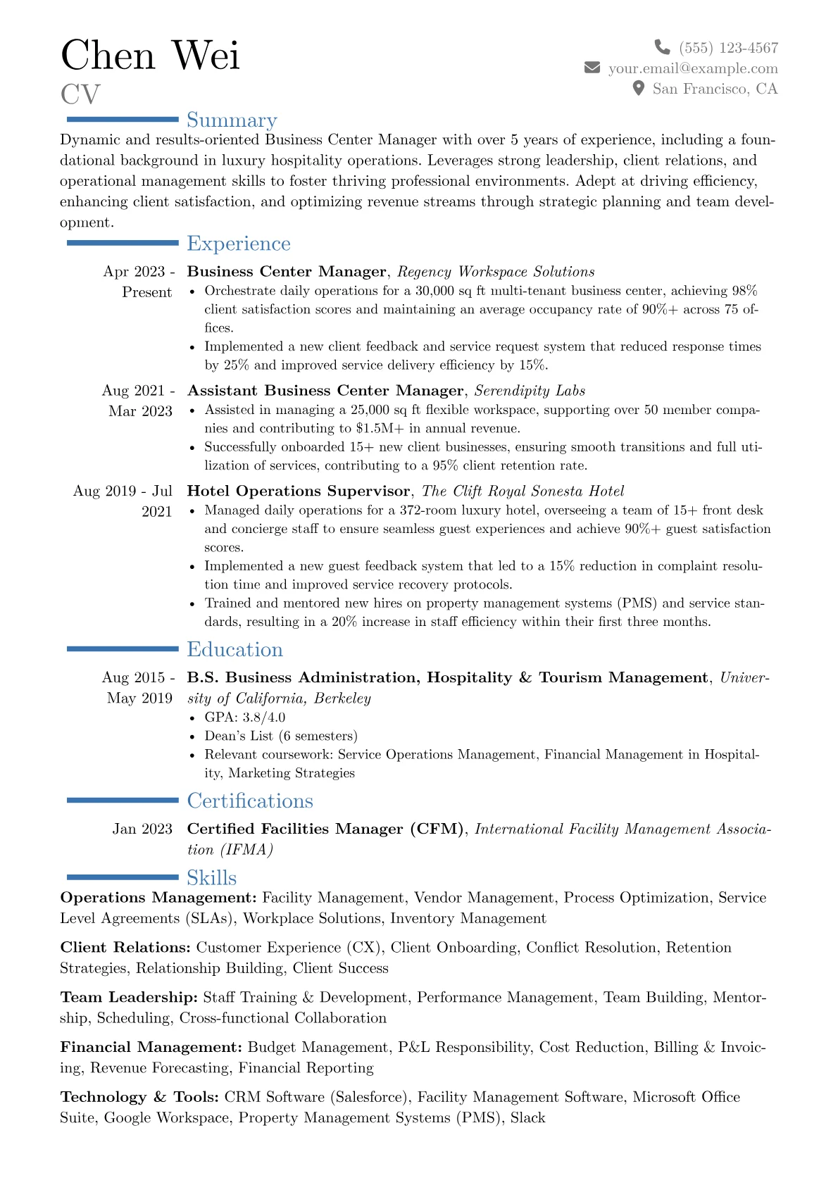 Career changer version - Page 1