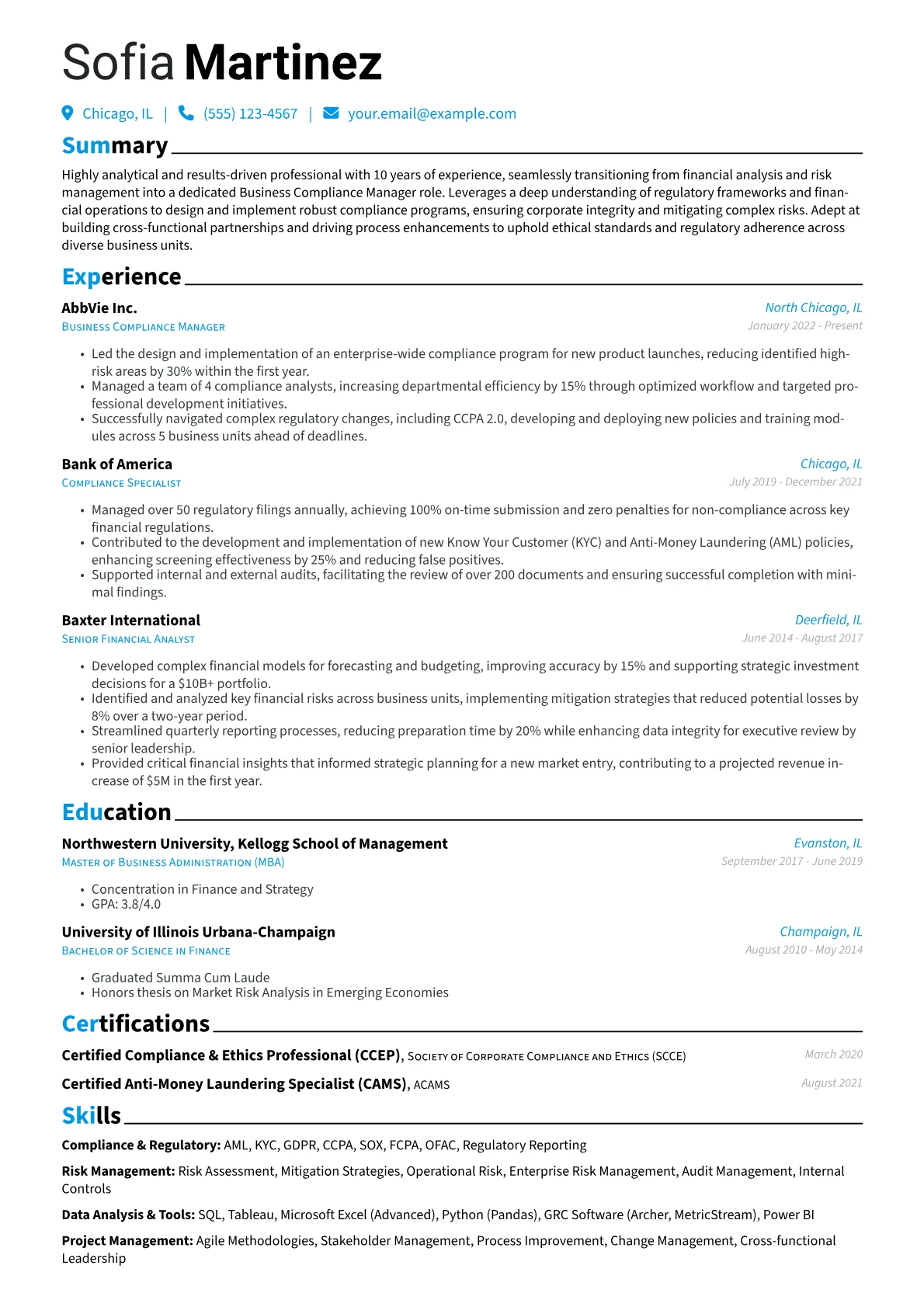 Career changer version - Page 1