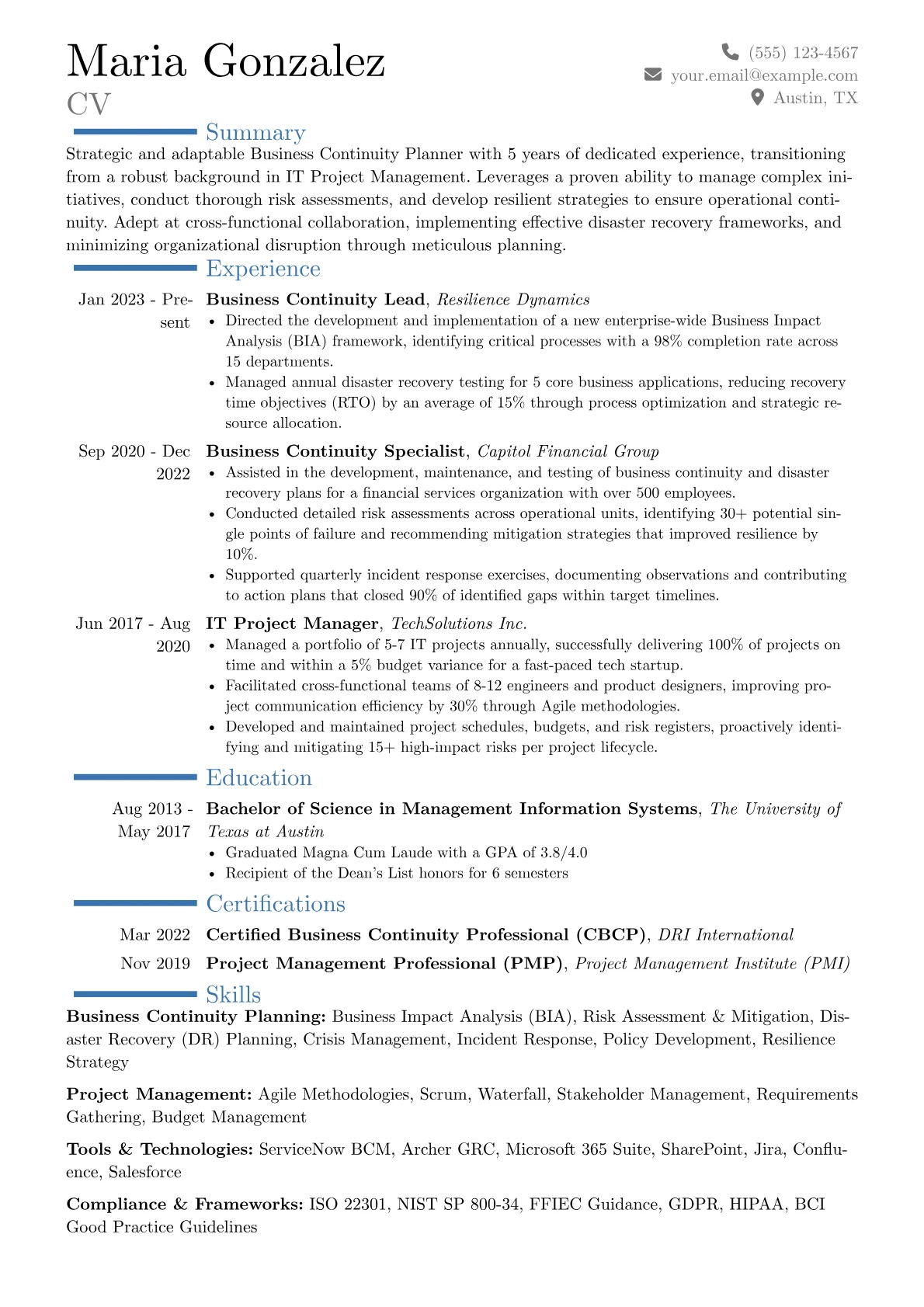 Career changer version - Page 1