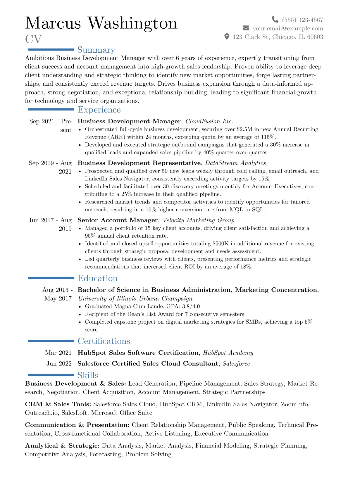 Career changer version - Page 1