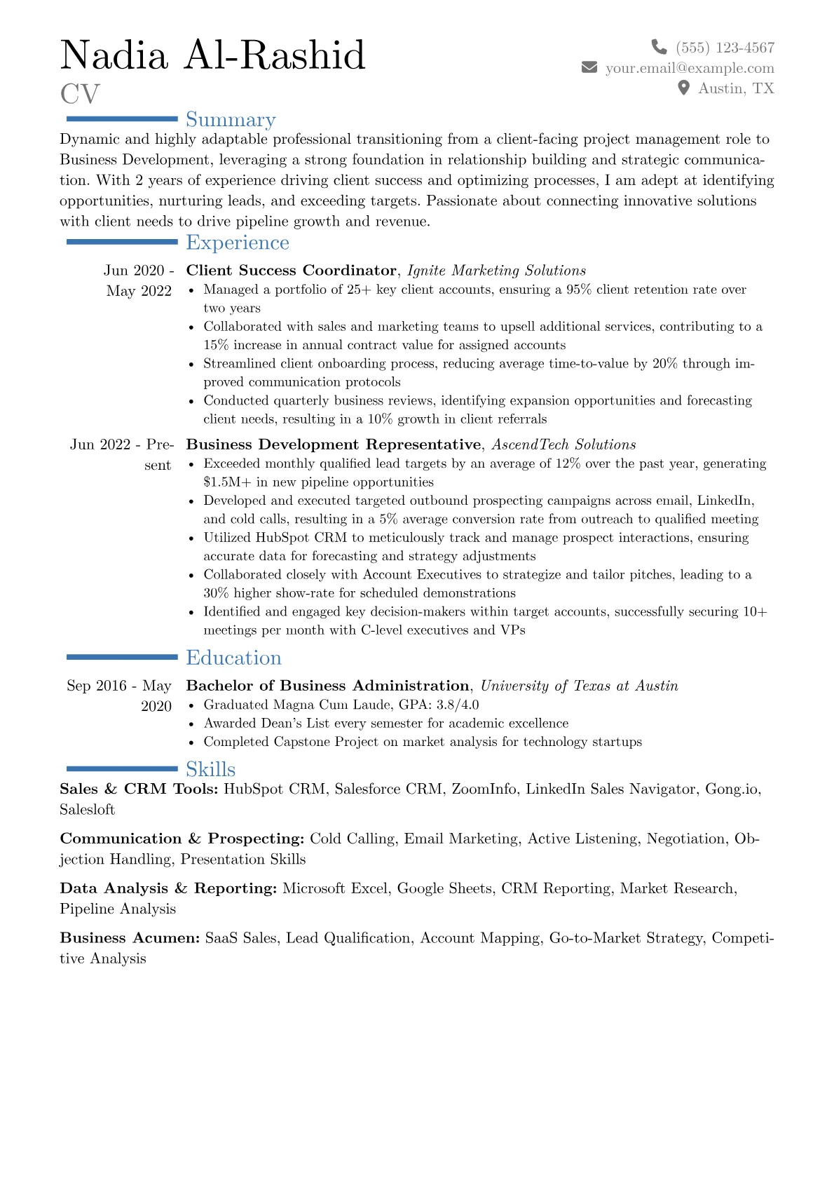 Career changer version - Page 1
