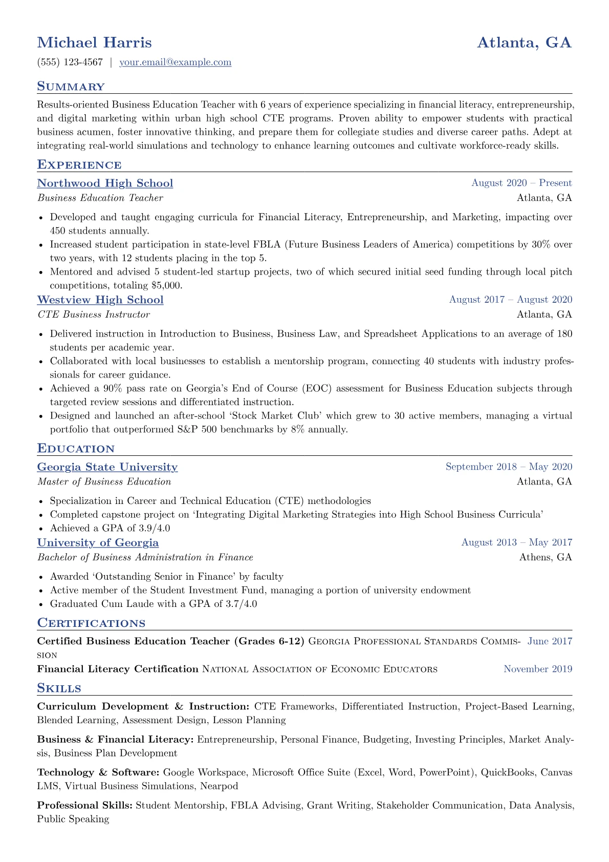 Curriculum Development version - Page 1