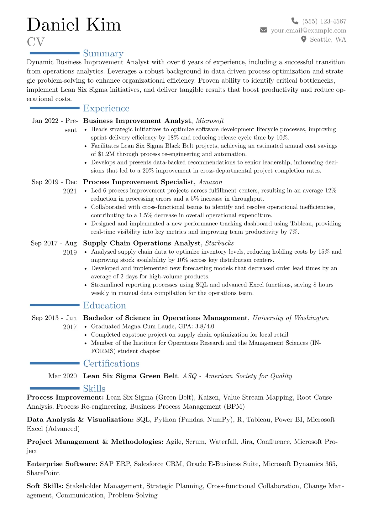 Career changer version - Page 1