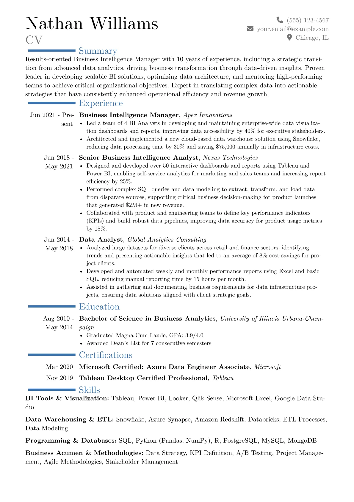 Career changer version - Page 1
