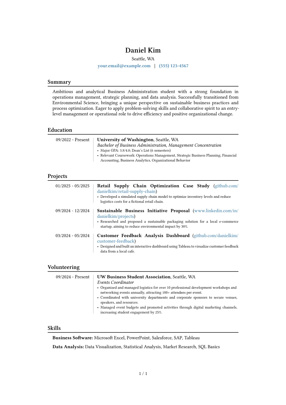 Career changer version - Page 1