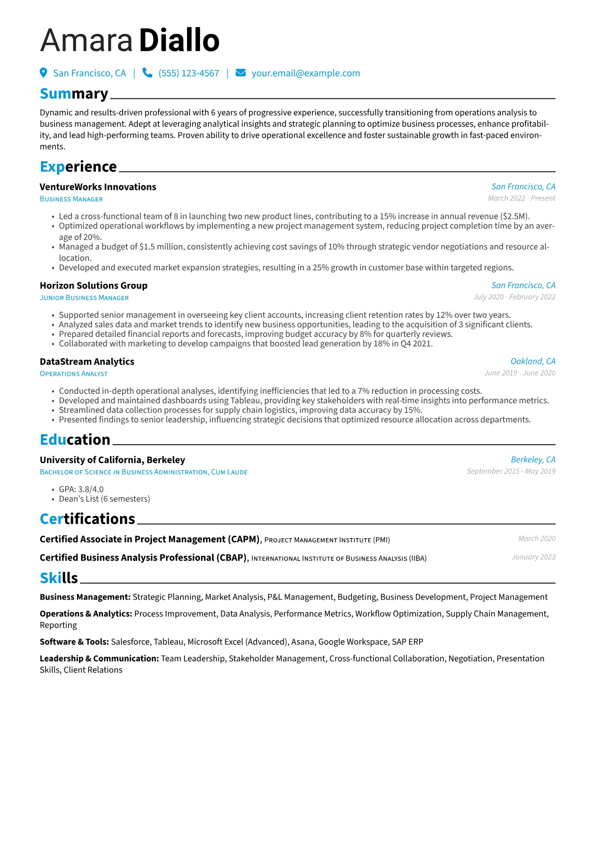 Career changer version - Page 1