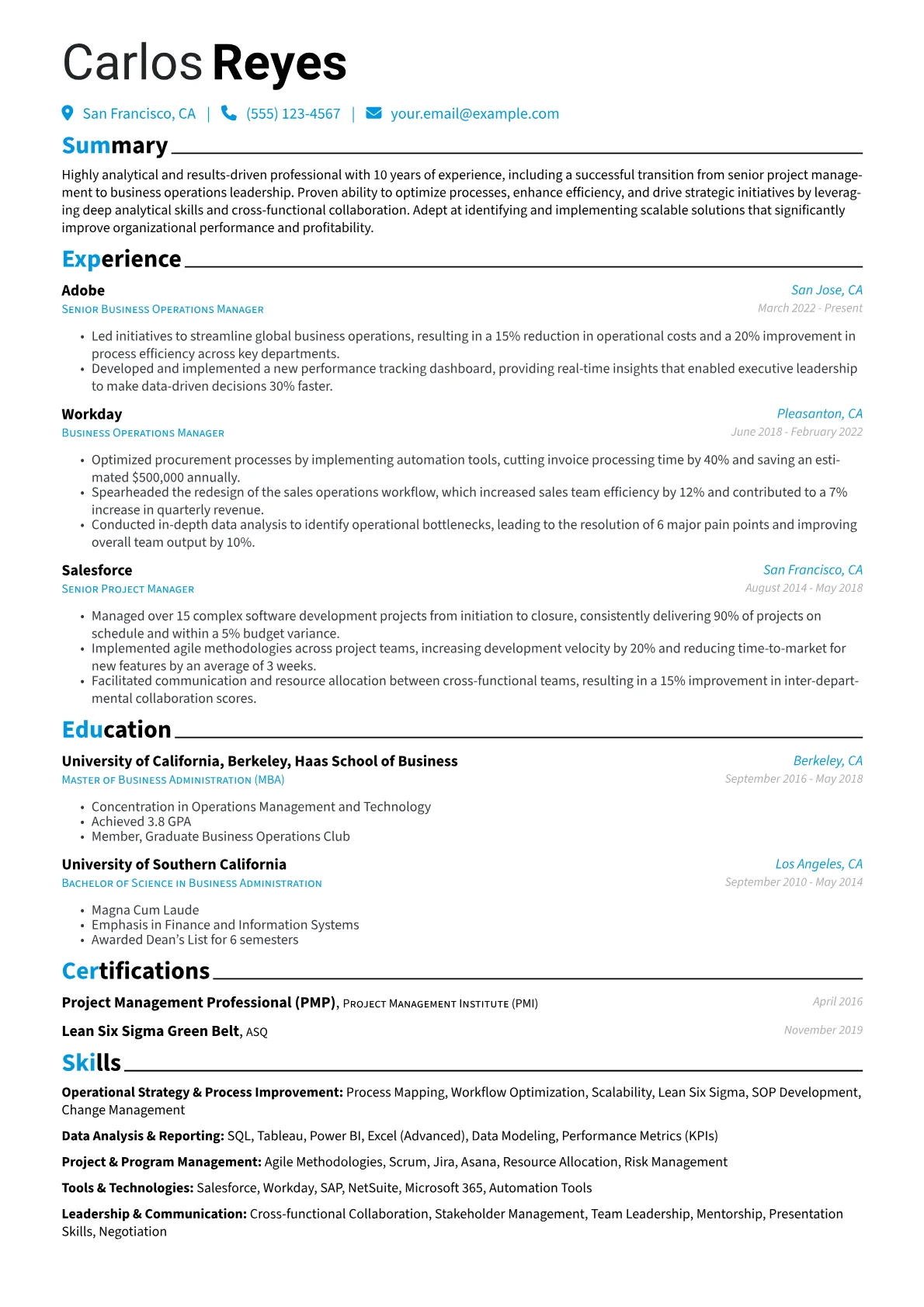 Career changer version - Page 1