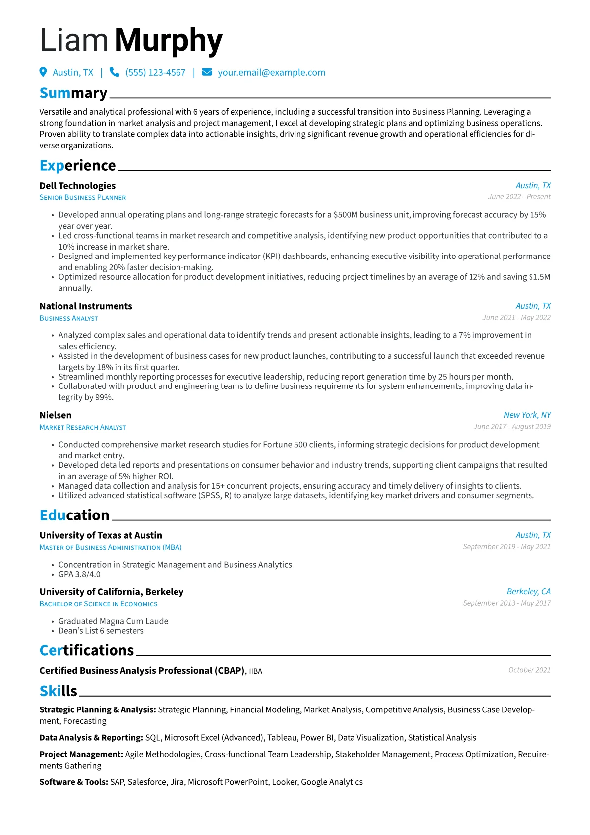 Career changer version - Page 1