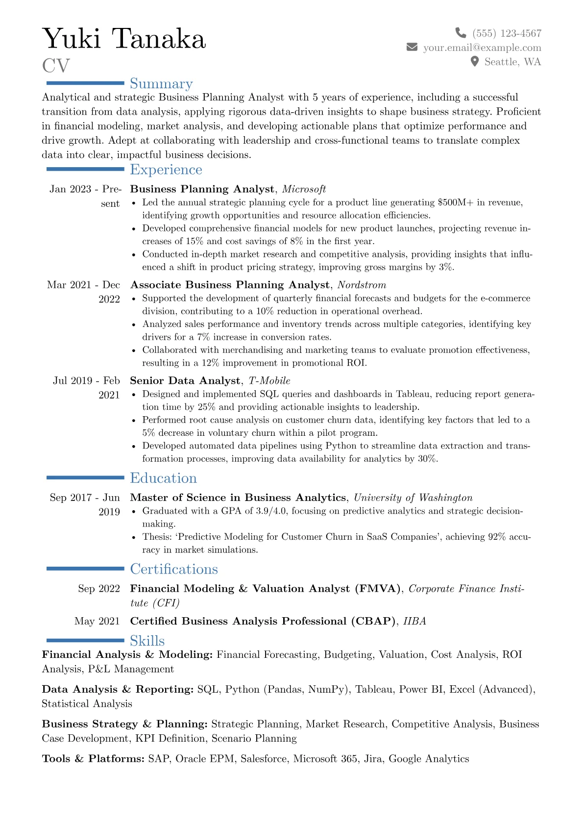 Career changer version - Page 1