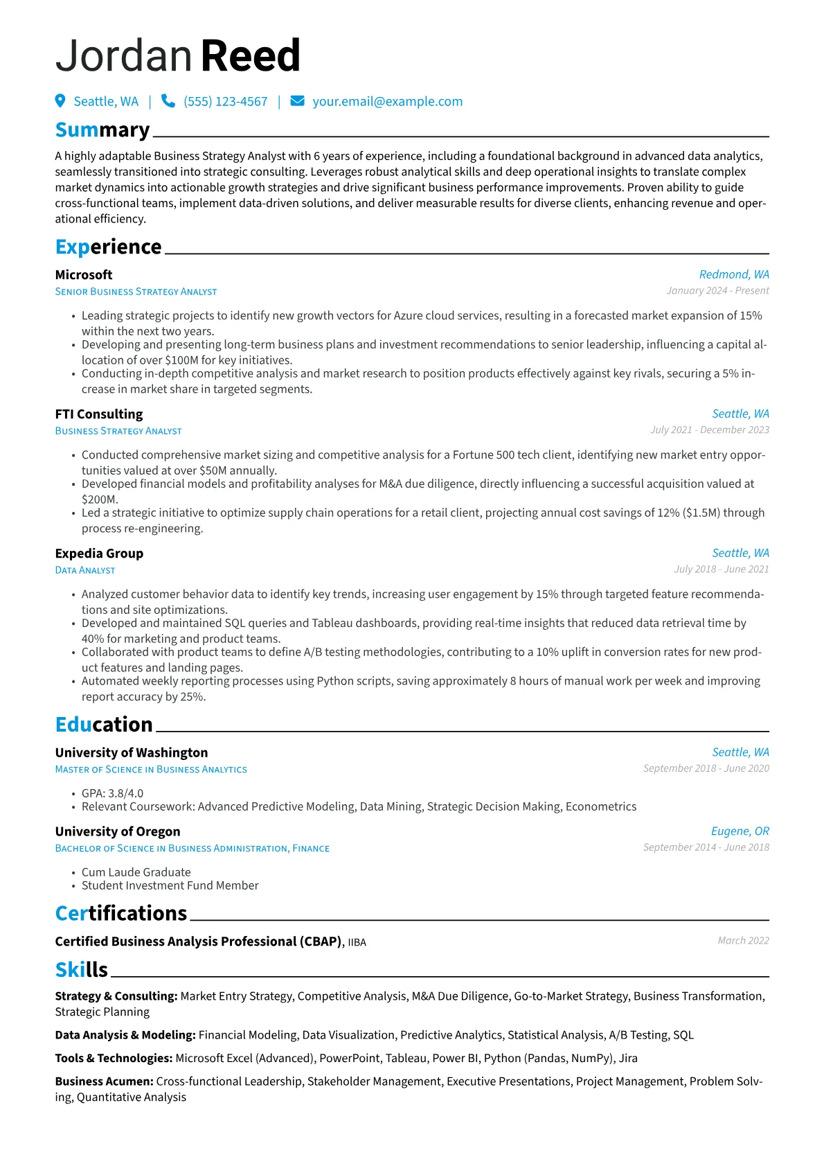 Career changer version - Page 1