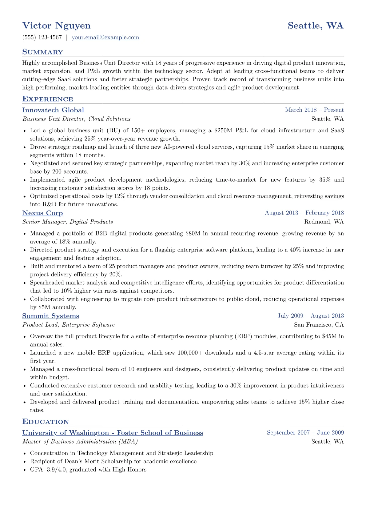 Business Strategy version - Page 1