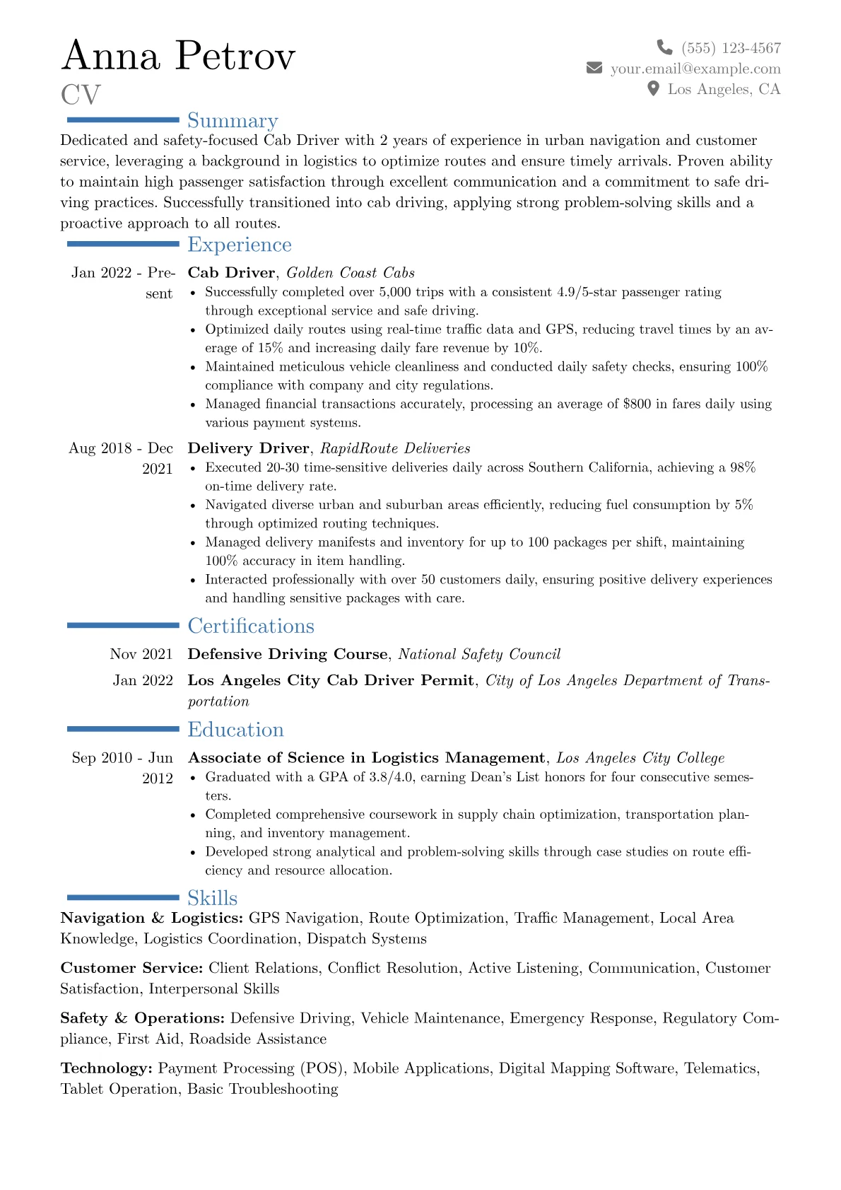 Career changer version - Page 1