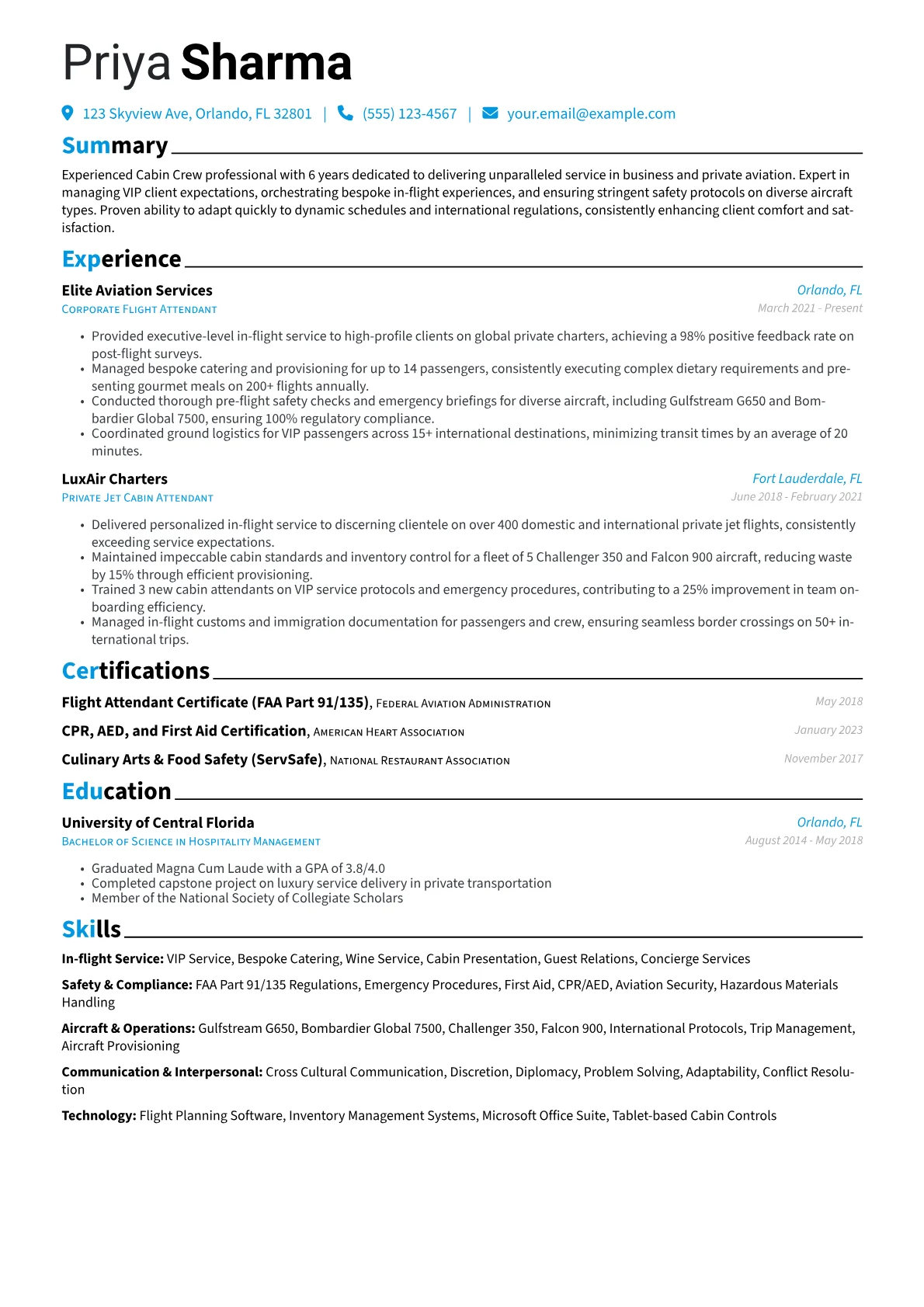 Corporate & Private version - Page 1