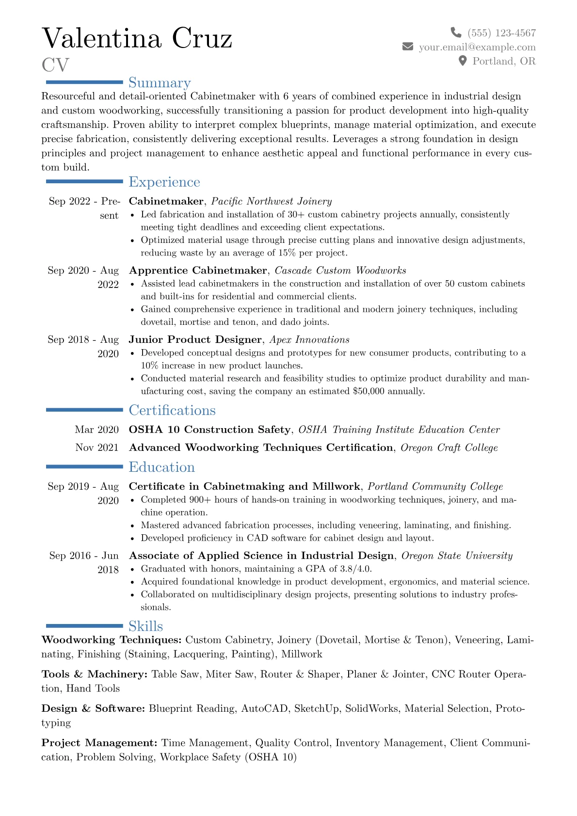 Career changer version - Page 1
