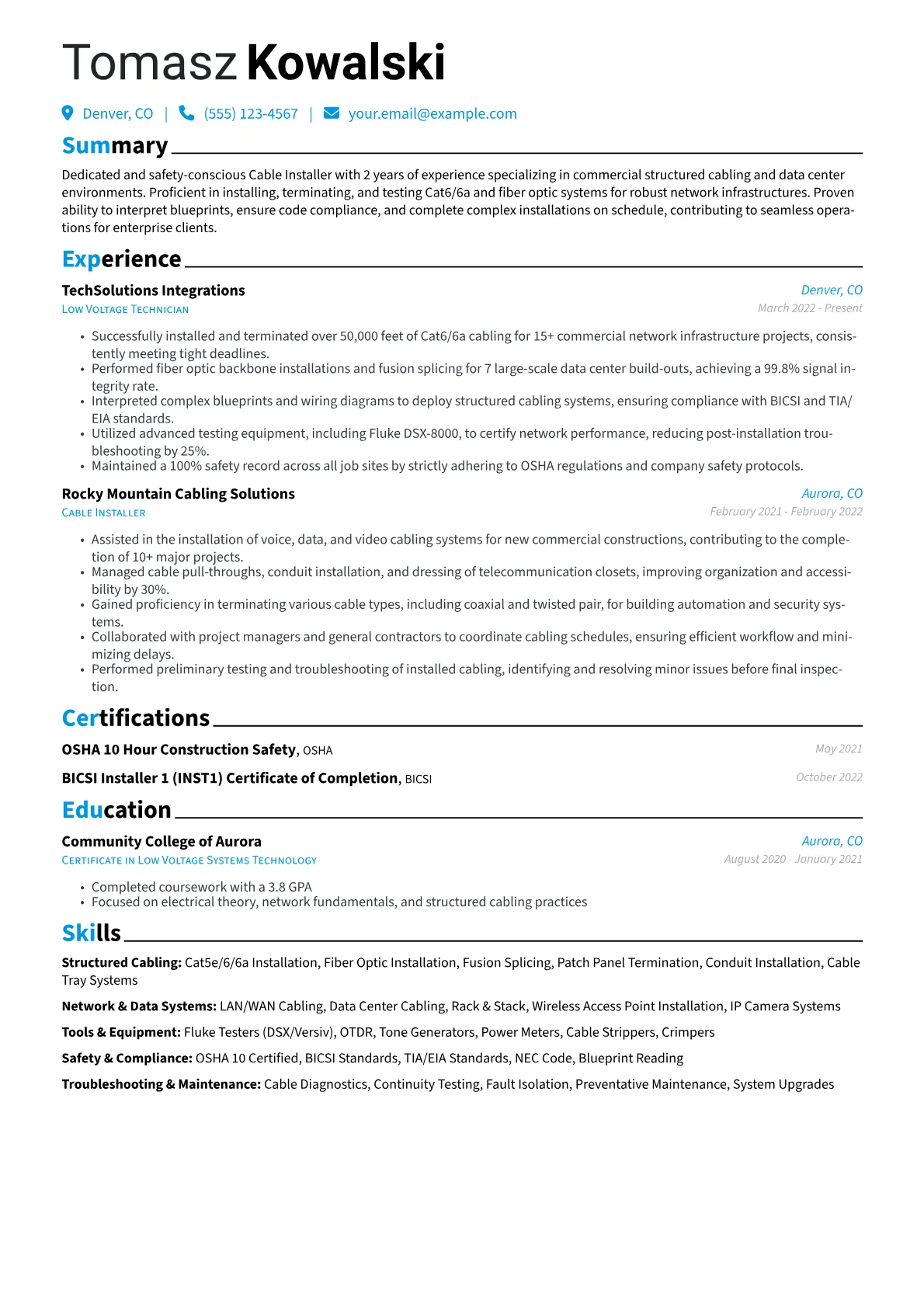 Commercial Structured version - Page 1