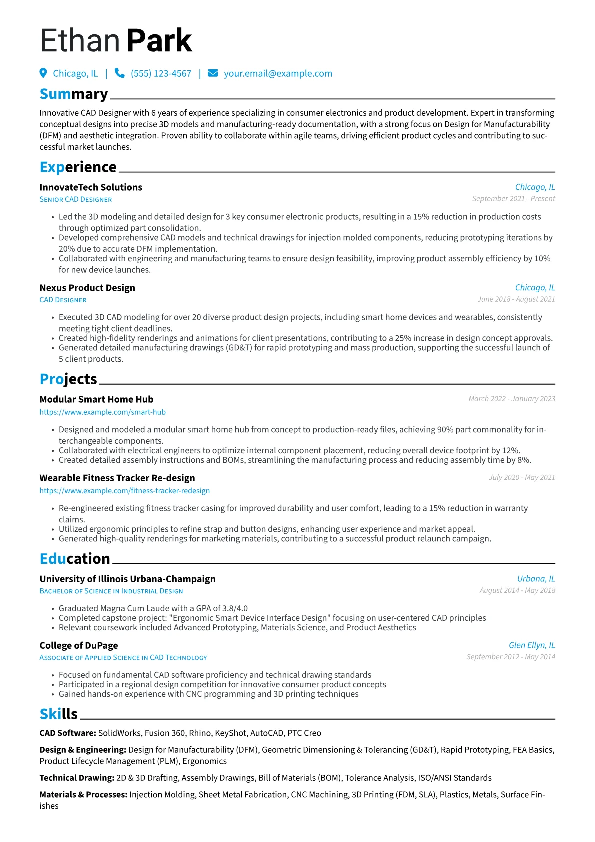 CAD Designer version - Page 1