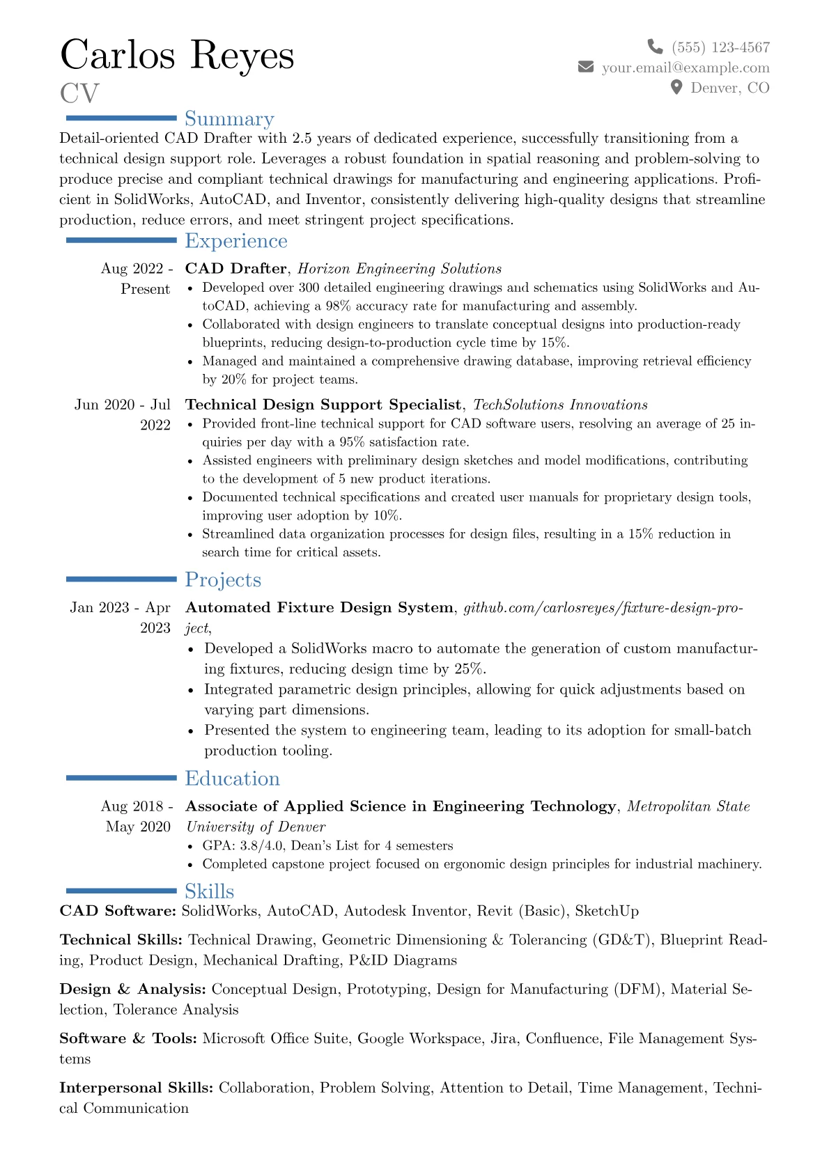 Career changer version - Page 1