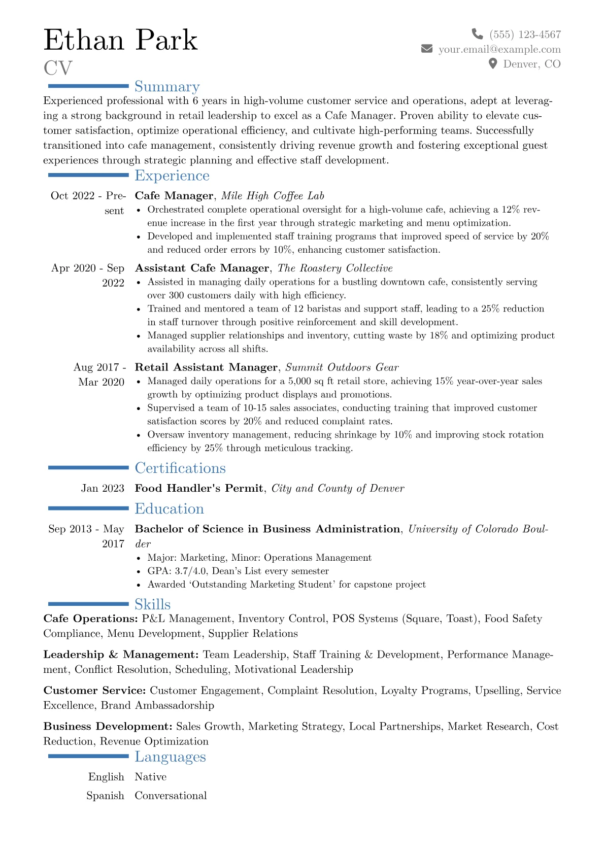 Career changer version - Page 1