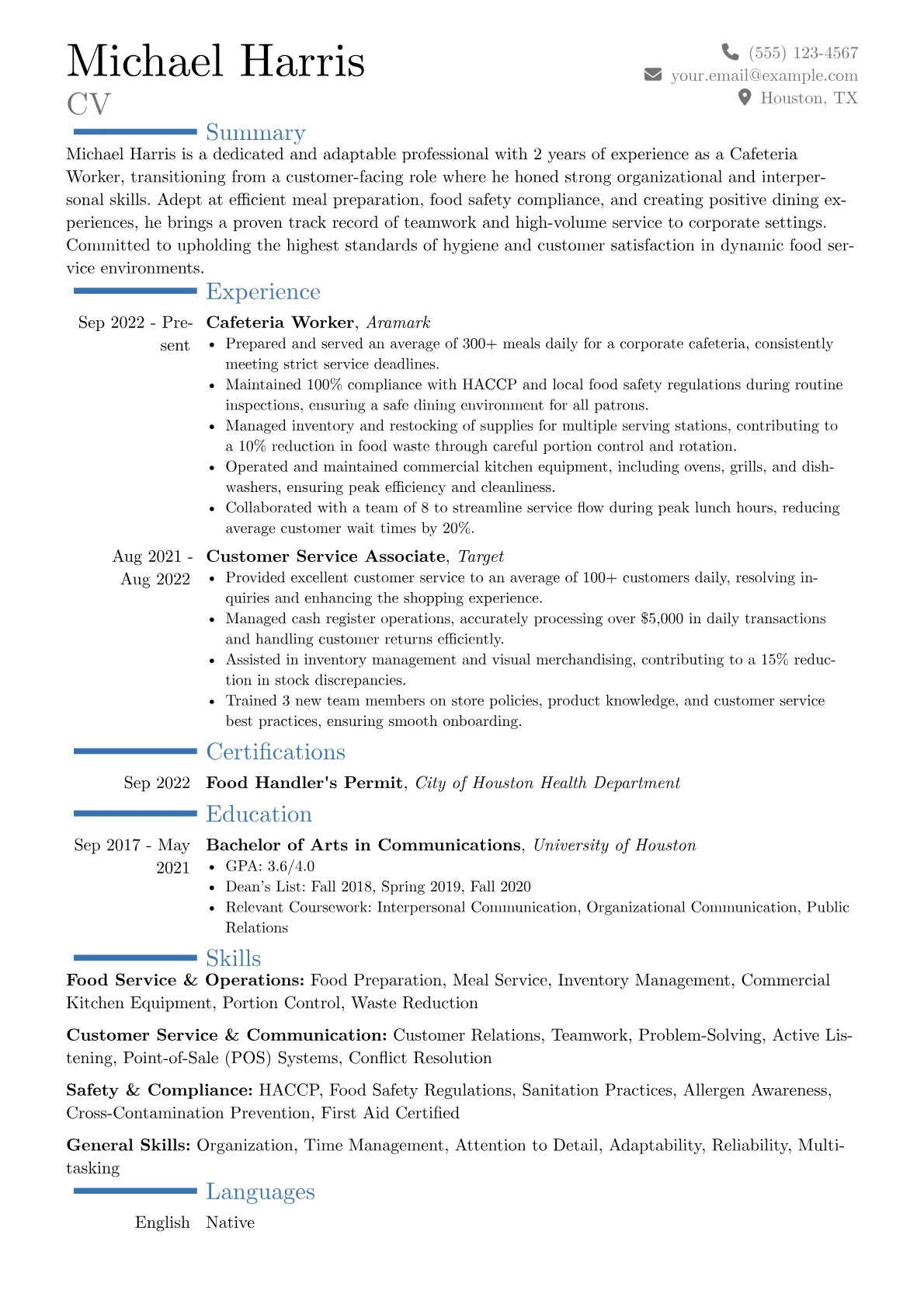 Career changer version - Page 1