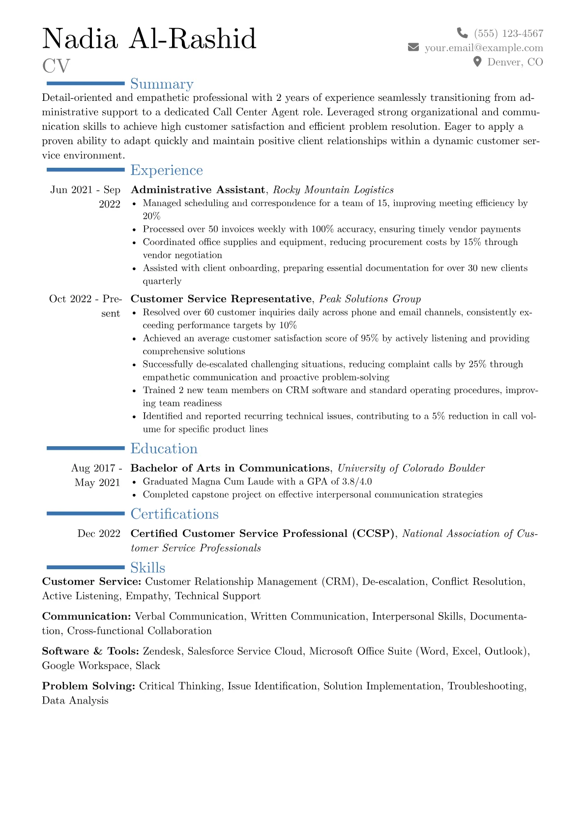 Career changer version - Page 1