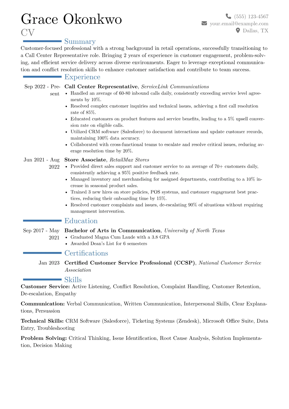 Career changer version - Page 1
