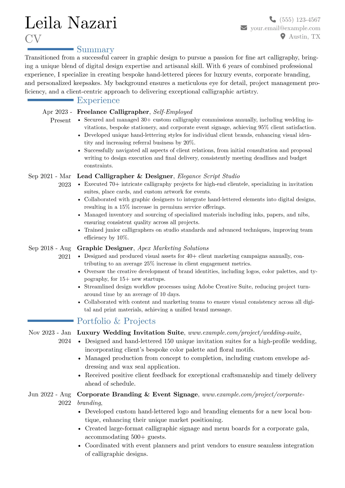 Career changer version - Page 1