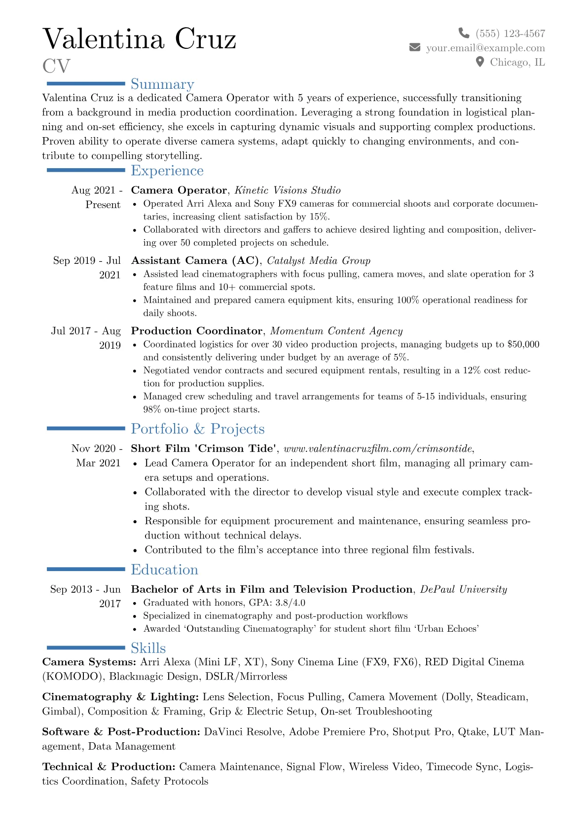 Career changer version - Page 1