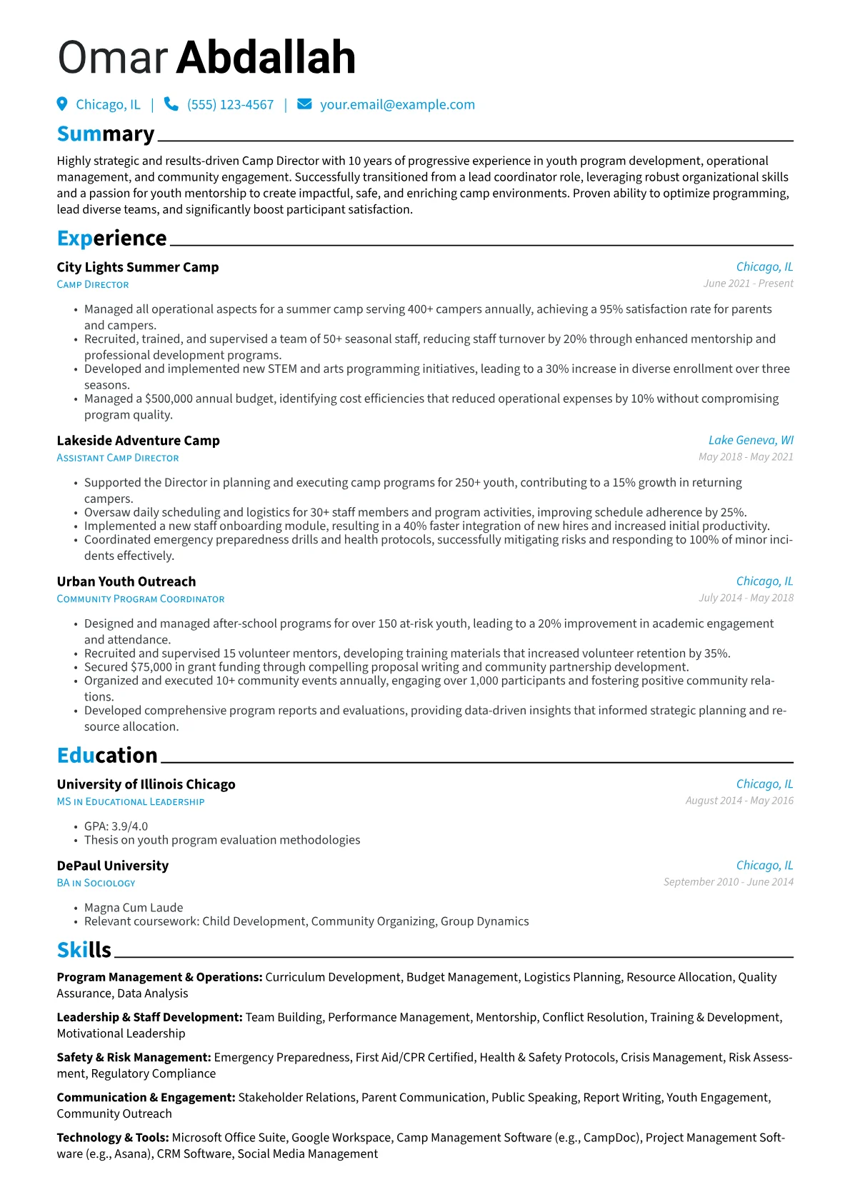 Career changer version - Page 1