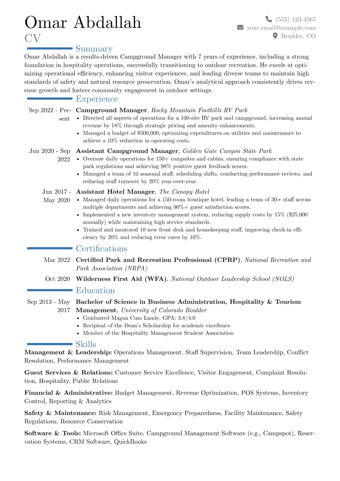 Career changer version - Page 1